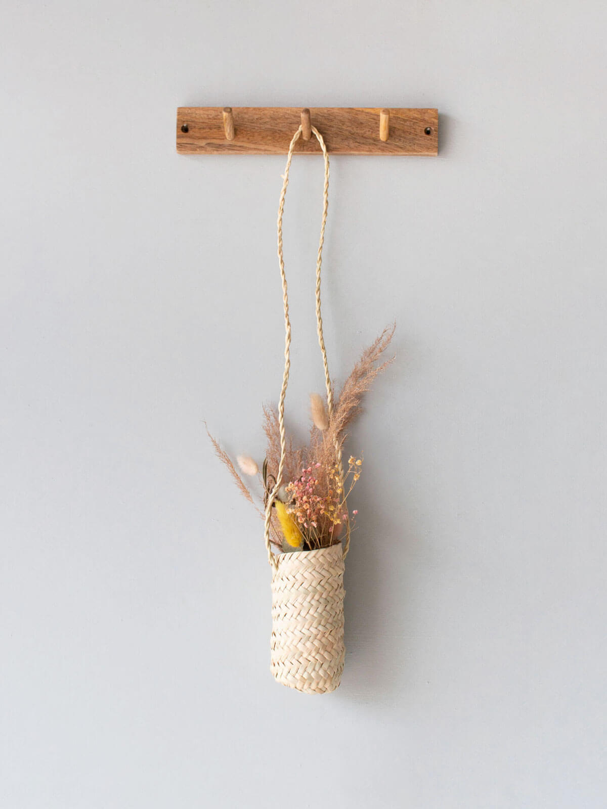 Space-Saving Slim Hanging Baskets for Plants - Indoor/Outdoor Vertical Garden Decor - Perfect for Small Spaces, Balconies & Patios