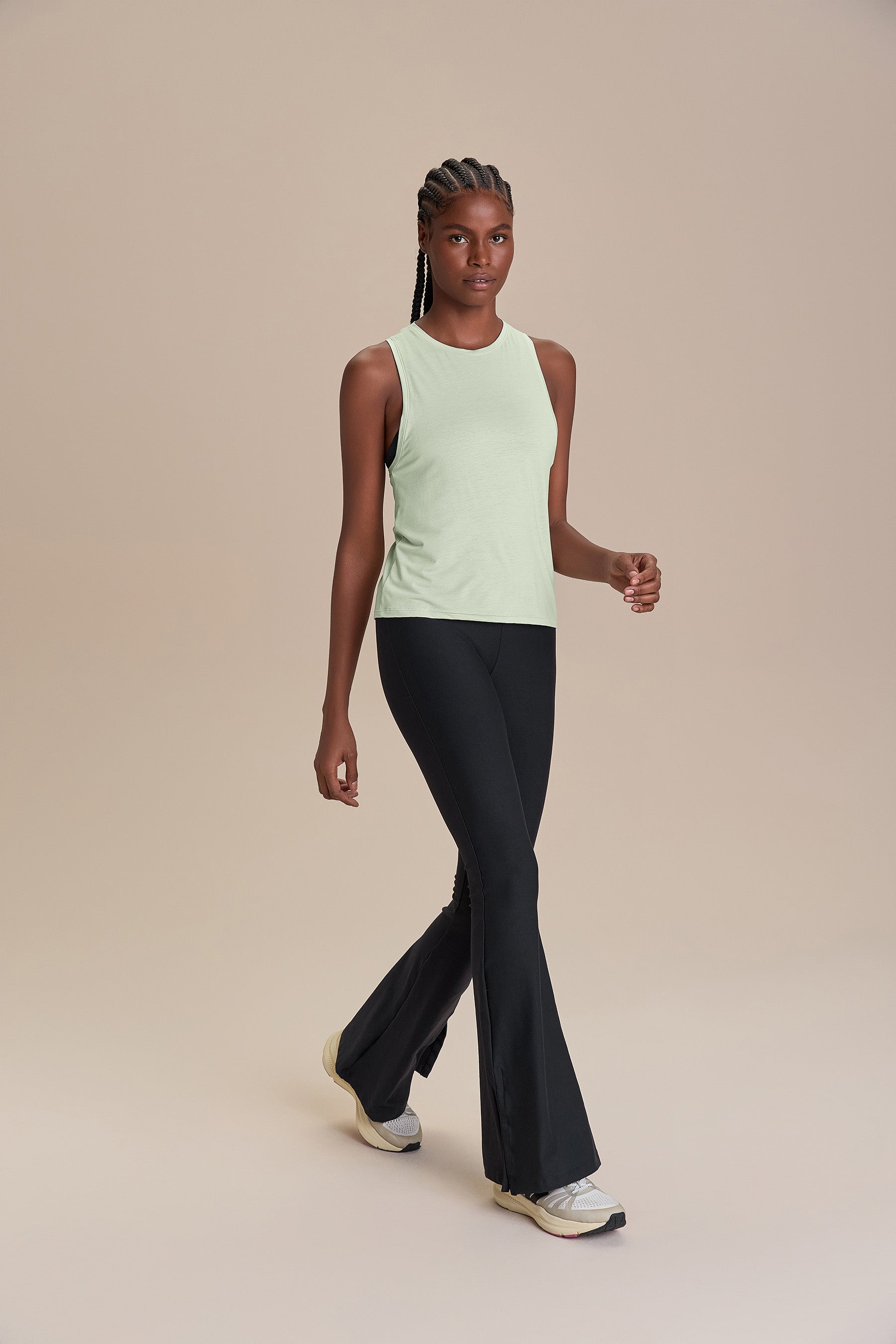 Breathable Twist Modal Sleeveless Tank Top for Women - Soft & Comfortable Summer Casual Wear for Yoga, Gym, and Everyday Outfits