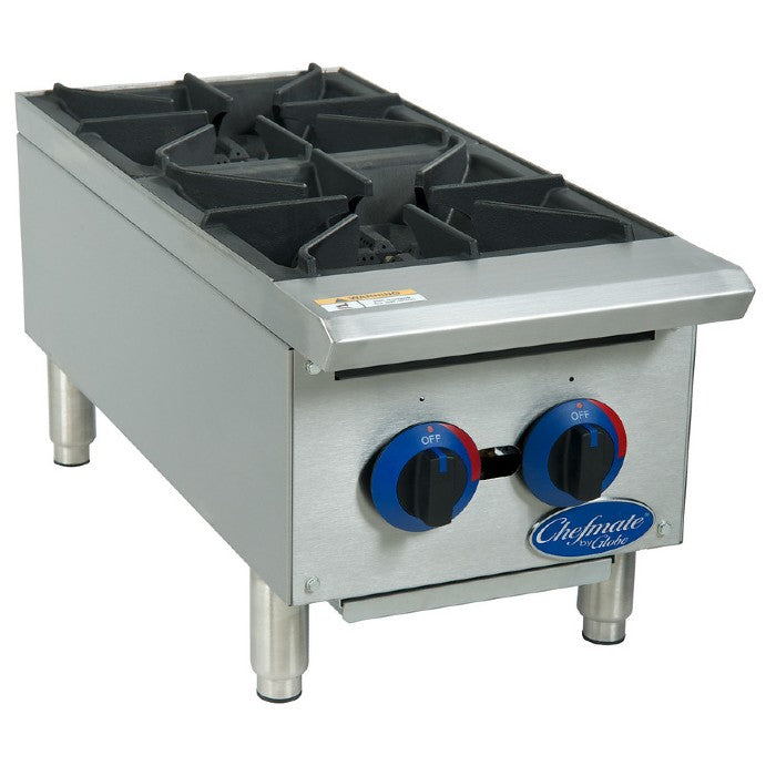 Globe C12HT Chefmate Hotplate - 12 Inch Electric Stove Burner for Home & Commercial Kitchen Use - Perfect for Cooking, Boiling & Frying
