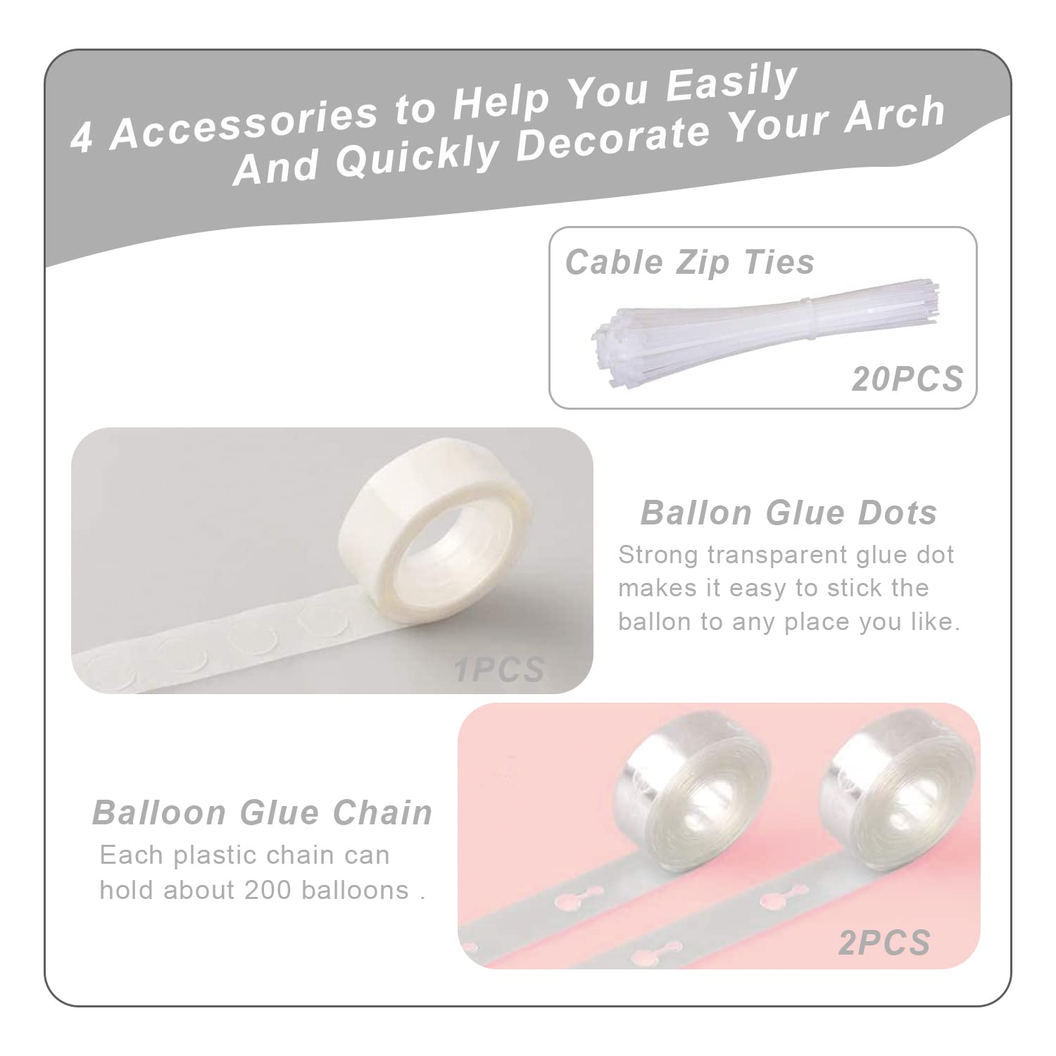5ft White Metal Round Balloon Arch Kit - Circle Mesh Stand for Wedding, Birthday, Baby Shower & Graduation Decorations | Perfect for Party Backdrops & Photo Booth Displays