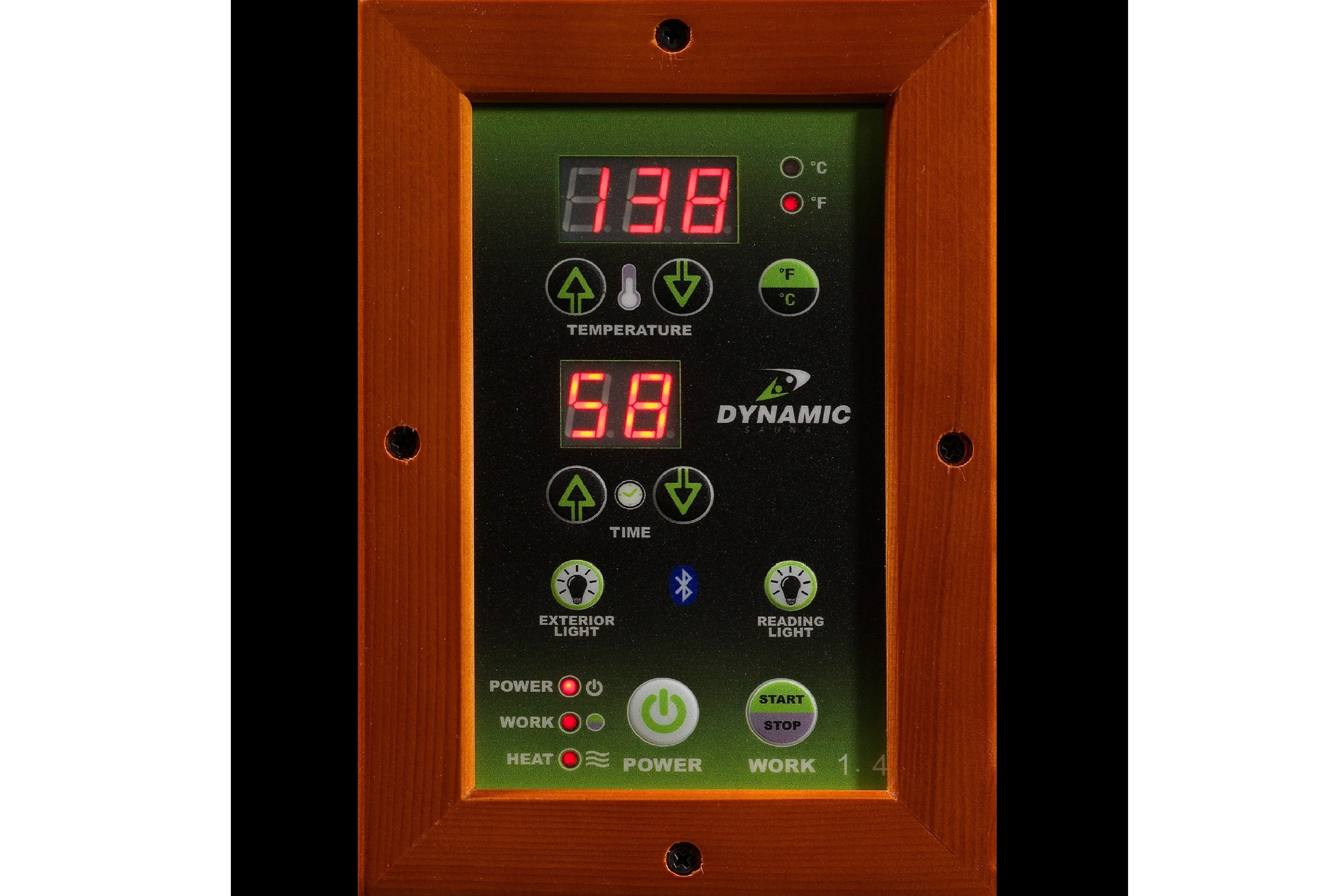 Dynamic Saunas Versailles Edition 2-Person Low EMF Far Infrared Sauna for Home Relaxation & Detox - Perfect for Couples Spa Therapy & Wellness Retreats