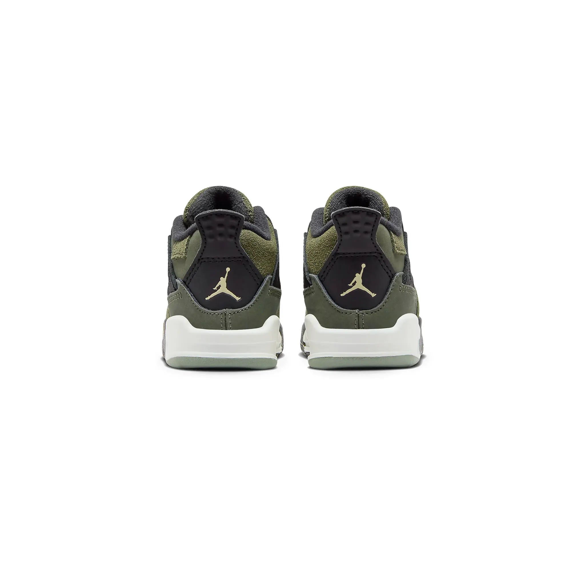 Air Jordan 4 Retro SE Craft Olive (TD) - Men's Basketball Shoes for Casual Wear & Street Style | Perfect for Sneaker Collectors & Sports Enthusiasts