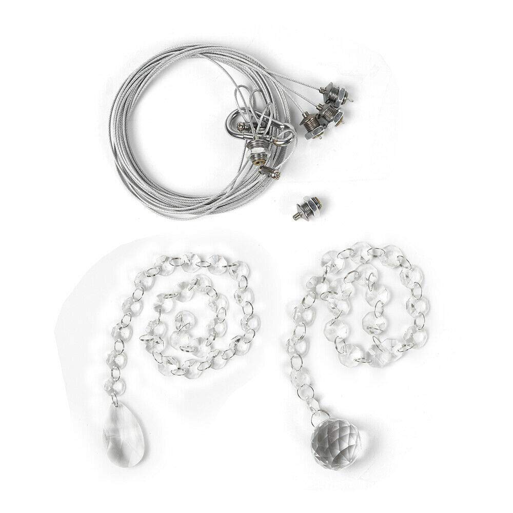 Elegant Acrylic Wedding Chandelier Garland - 23.6