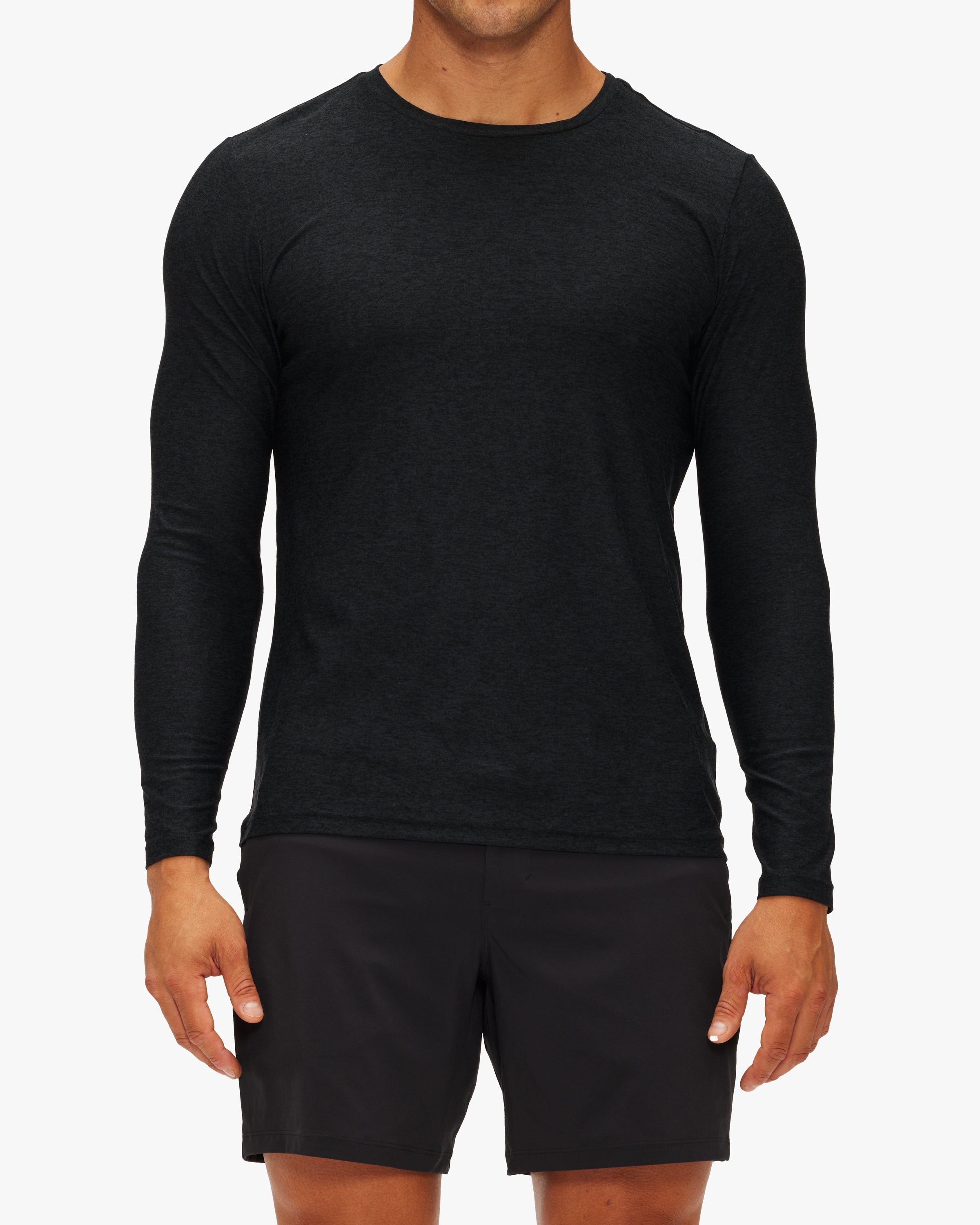 Beyond Yoga Featherweight Always Beyond Long Sleeve Crew 2.0 - Women's Lightweight Workout Top for Yoga, Running & Gym - Comfortable Stretchy Athletic Shirt for Active Lifestyle