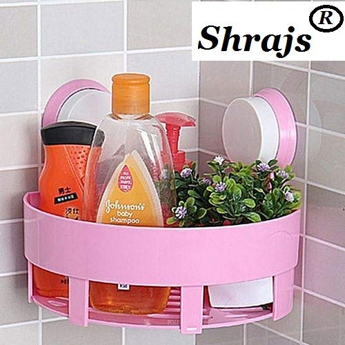 Boxwish® Plastic Soap Holder for Bathroom & Kitchen Sink - Wall Mounted Soap Dish with Drain Holes - Perfect for Showers, Bathtubs, and Sinks to Keep Countertops Dry & Clean