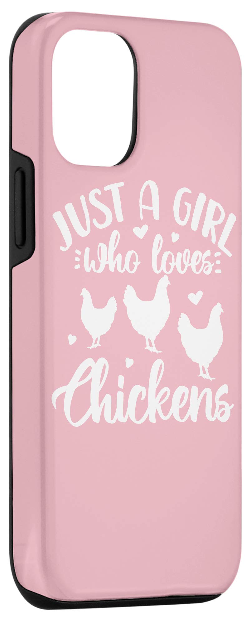 iPhone 12/12 Pro Funny Chicken Lover Case - Cute Hen Design Protective Phone Cover for Women - Perfect Gift for Poultry Enthusiasts & Farm Animal Lovers (Kitchen, Farm, Countryside Lifestyle)