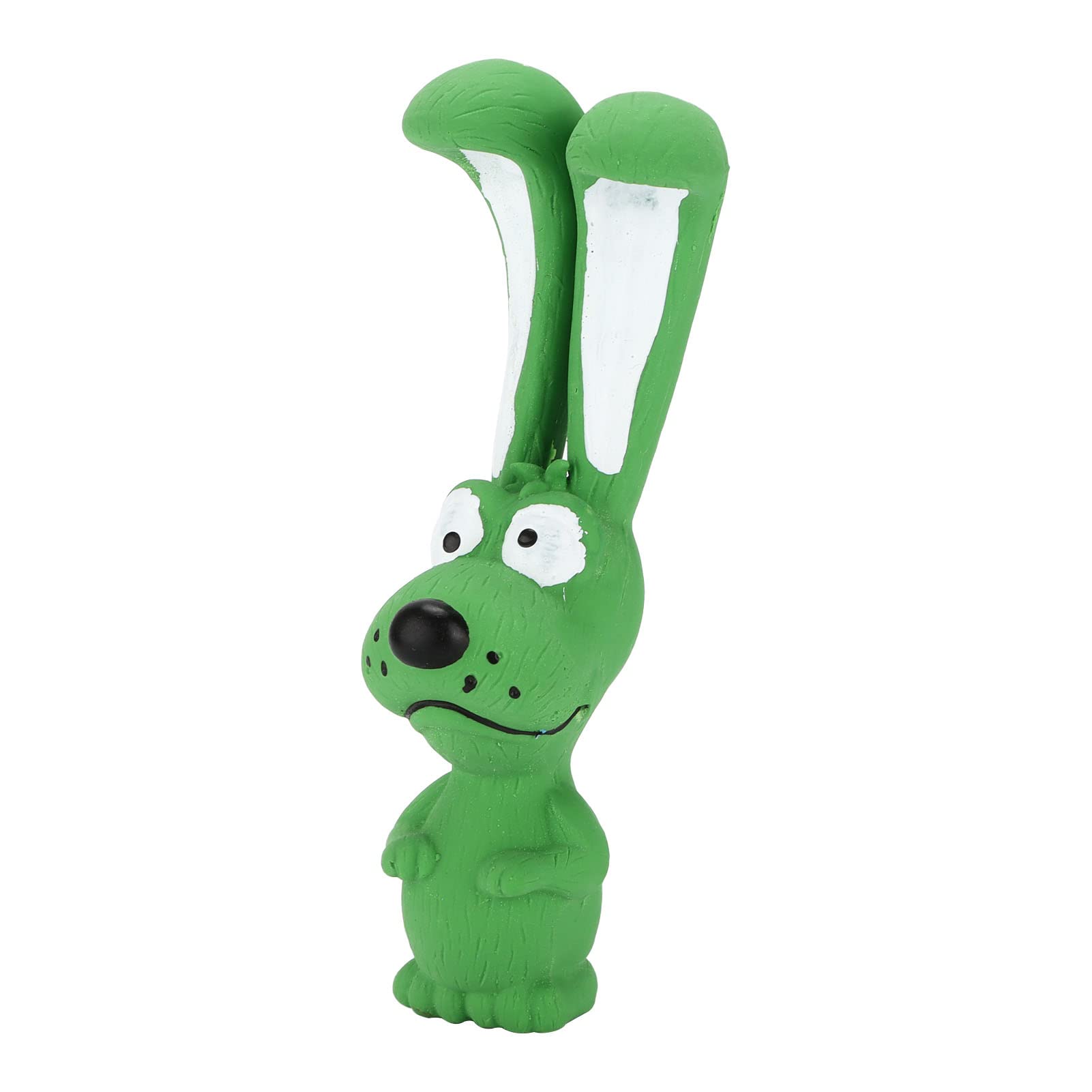 Durable Latex Dog Chew Toy - 17x4cm Squeaky Rabbit Design for Aggressive Chewers, Interactive Fetch & Play - Perfect for Indoor & Outdoor Pet Activities