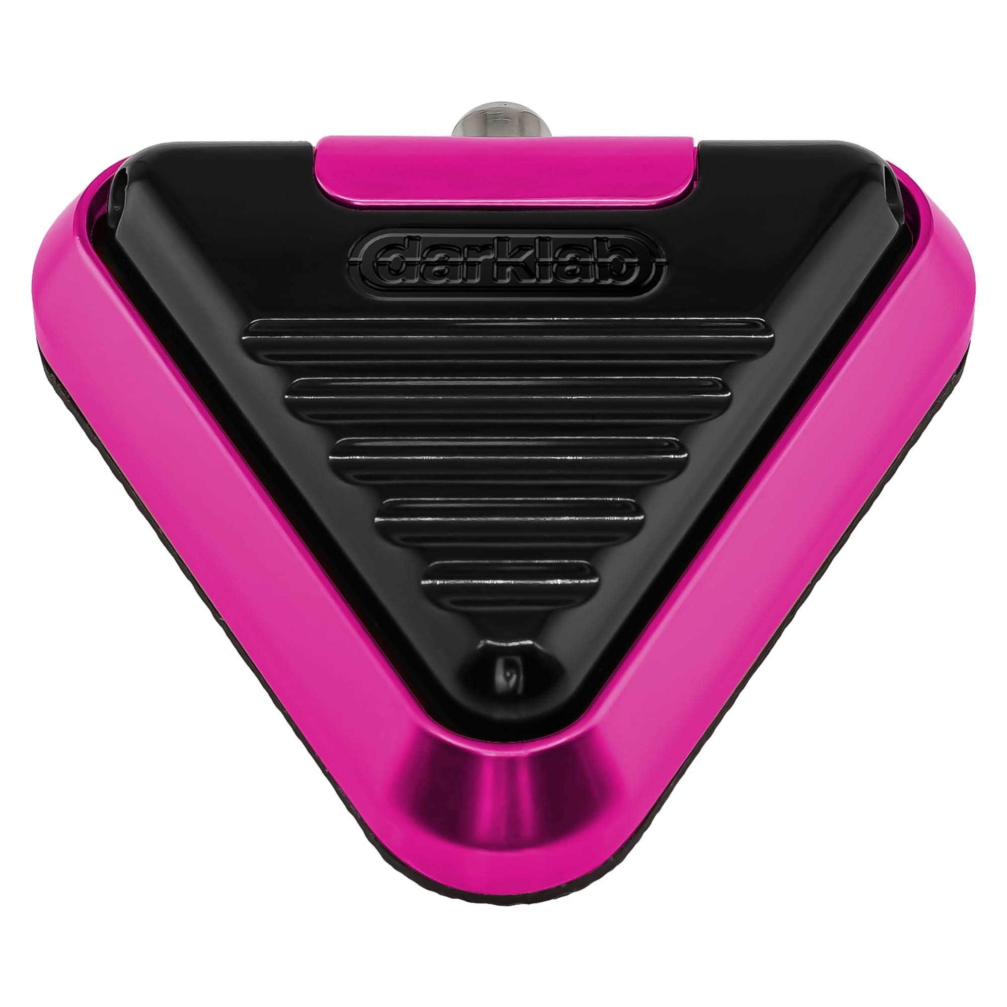 FK IRONS Darklab Delta Footswitch - Bubblegum Color, Portable Lightweight Guitar Effects Pedal with RCA Standard Connector | Compatible with Most Power Supplies | Perfect for Live Performances & Studio Recording