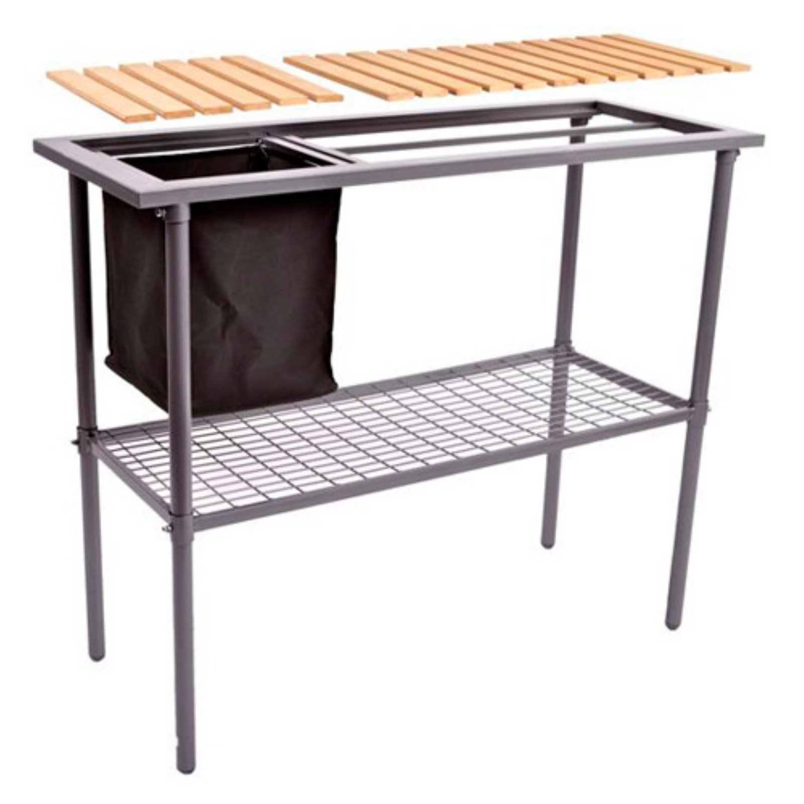 Weatherproof Portable Potting Bench for Gardening - 39