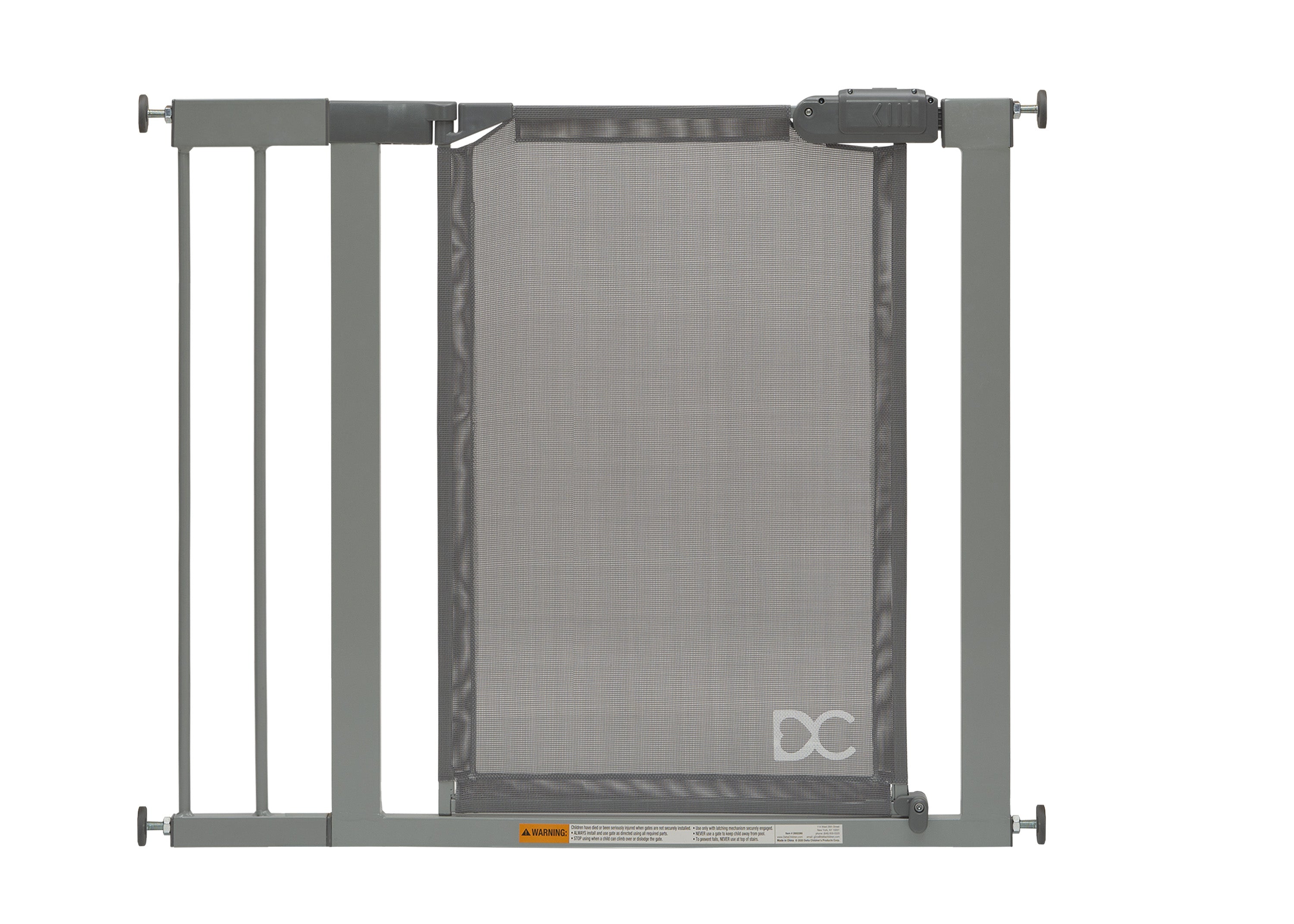 Adjustable Baby Safety Gate - Pressure Mount Walk Through Door for Stairs & Hallways - Easy Installation & Secure Fit for Toddlers & Pets