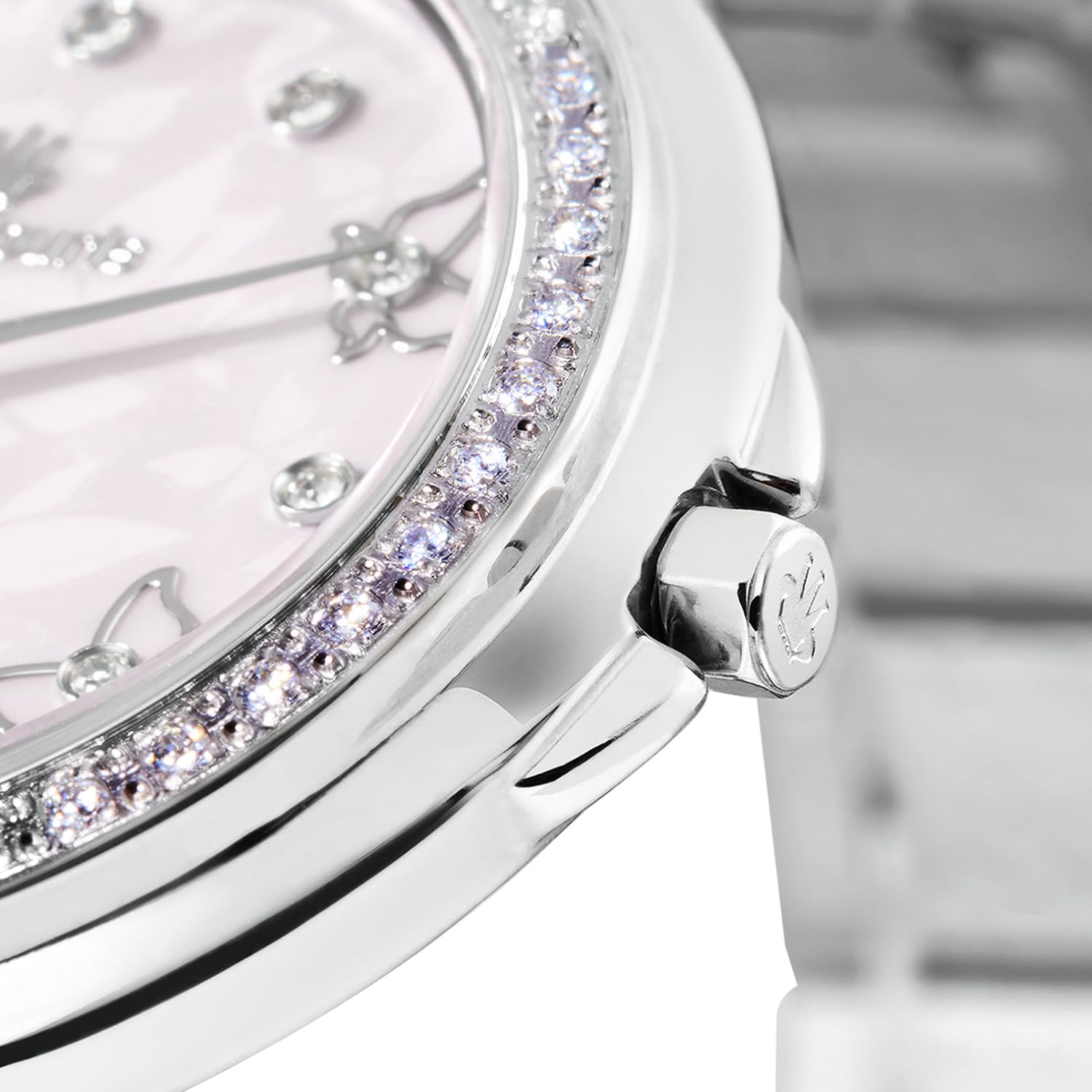 René Mouris Papillon Women's Luxury Watch - 36mm 316L Stainless Steel Case, Sapphire-Coated Crystal, 50M Waterproof - Elegant Dress Watch for Business, Parties & Special Occasions
