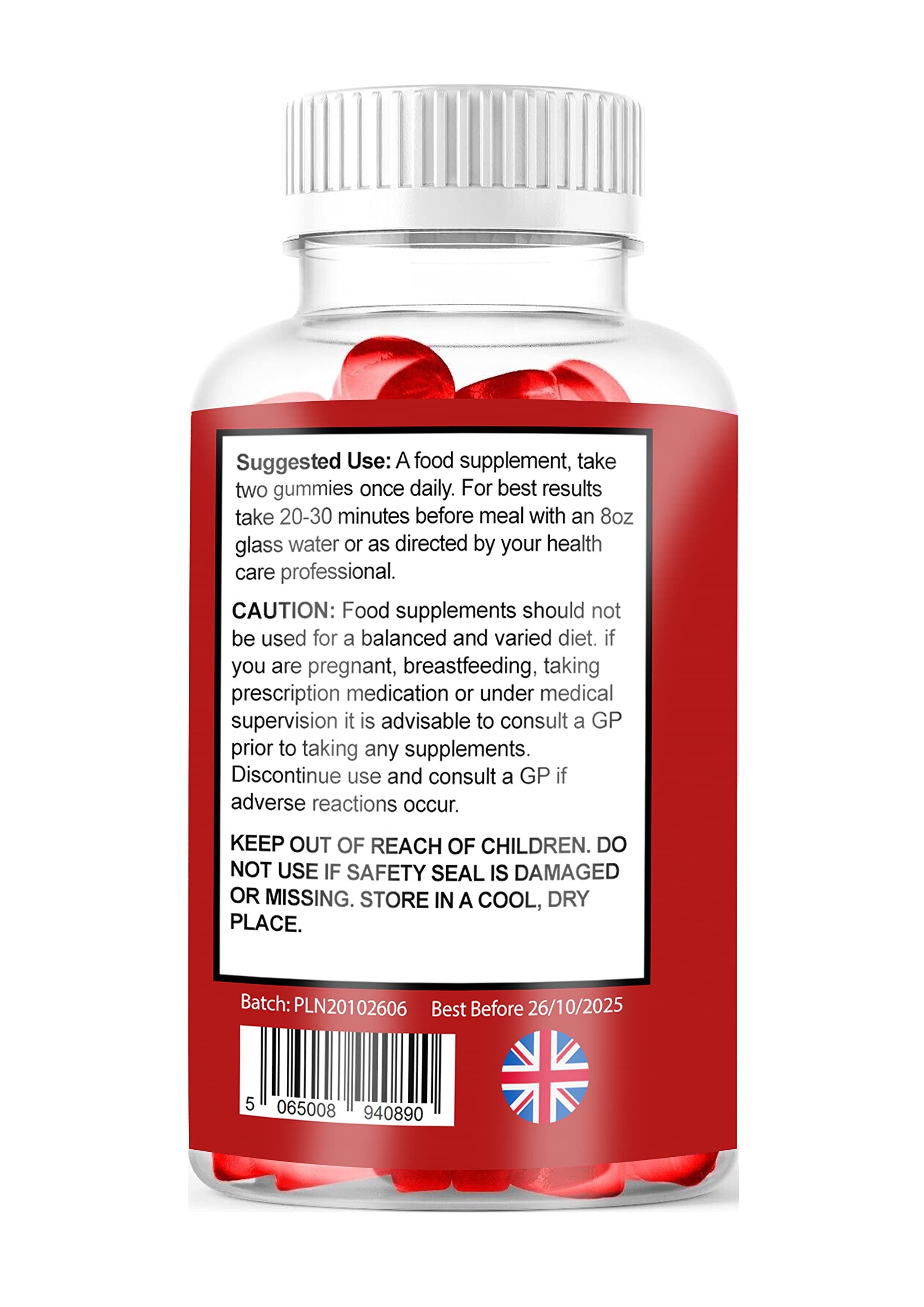GO KETO Gummies for Weight Loss - Natural Ketogenic Supplement with BHB (60 Count) - Supports Healthy Metabolism & Fat Burning - Perfect for Keto Diet, Low Carb Lifestyle & On-the-Go Wellness