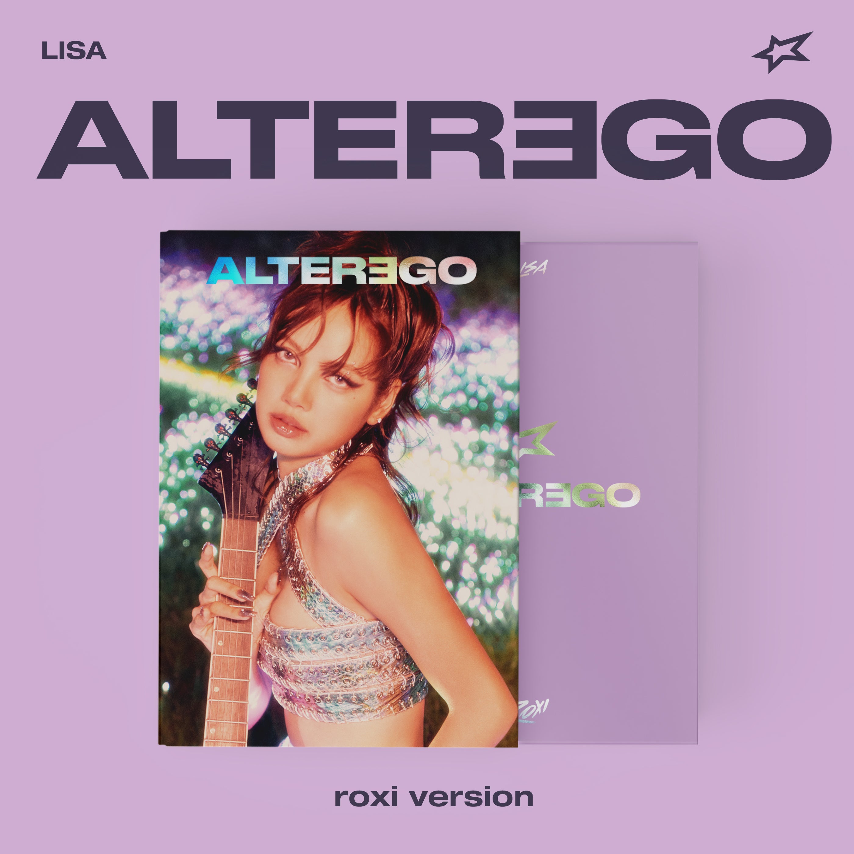 BLACKPINK LISA ALBUM 'ALTER EGO' - K-POP CD + Photobook + Poster - Perfect for K-POP Fans Collection & Room Decor