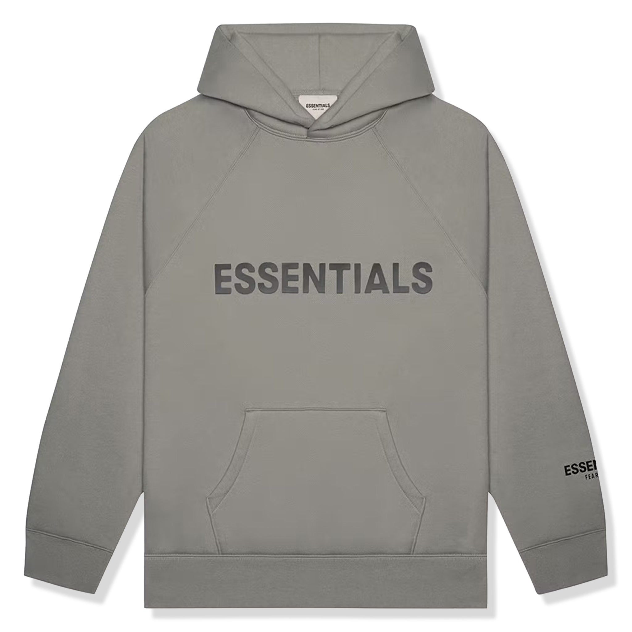 Fear of God Essentials Cement Hoodie - Men's Oversized Pullover Sweatshirt for Streetwear & Casual Outfits | Perfect for Layering, Gym, and Everyday Wear