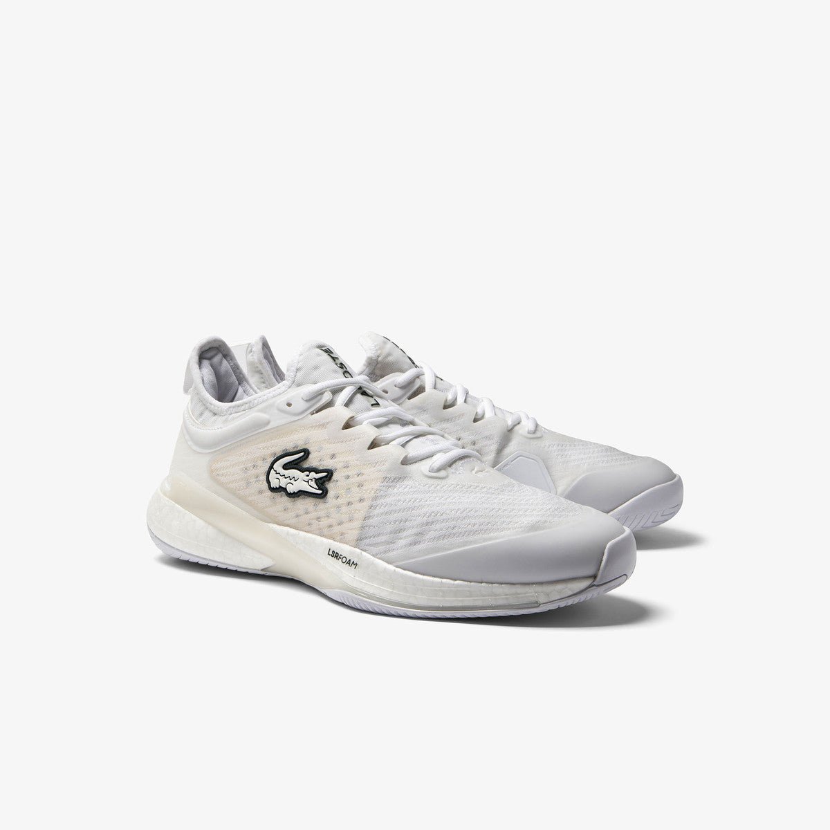 Lacoste AG LT23 Lite Men's Tennis Shoes - White | Lightweight Comfortable Athletic Shoes for Men | Perfect for Tennis, Casual Wear & Gym Workouts