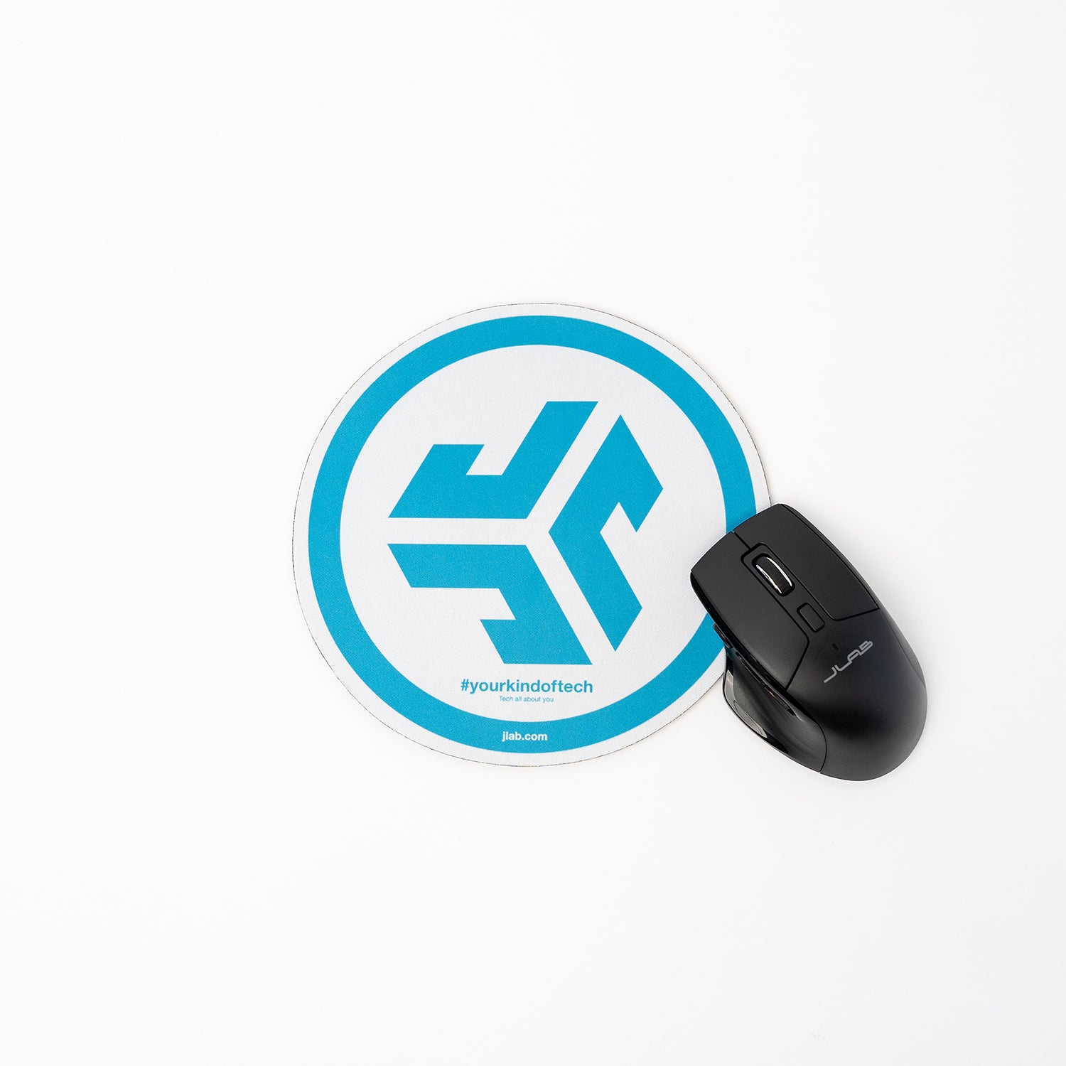 JLab Gaming Mouse Pad with Non-Slip Rubber Base - Perfect for Office, Gaming & Computer Work (Free Registration Gift) | Ergonomic Desk Accessory for PC & Laptop Users