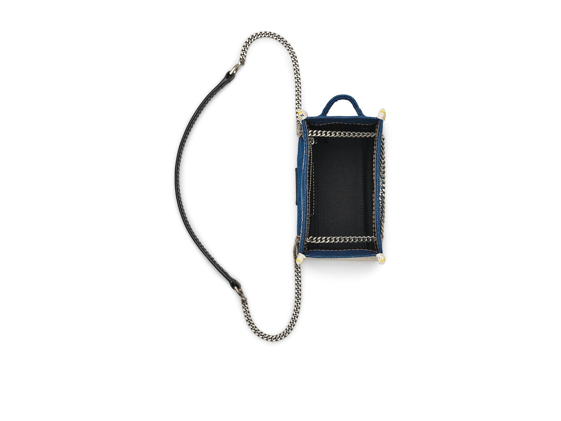Marc Jacobs The Denim Chain Crossbody Tote Bag - Stylish Blue Denim Shoulder Purse for Women | Perfect for Everyday Use, Shopping & Travel Accessories