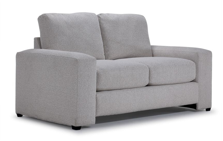 Brahm Loveseat - Modern Linen Upholstered Sofa for Small Spaces | Perfect for Living Room, Apartment & Cozy Home Decor