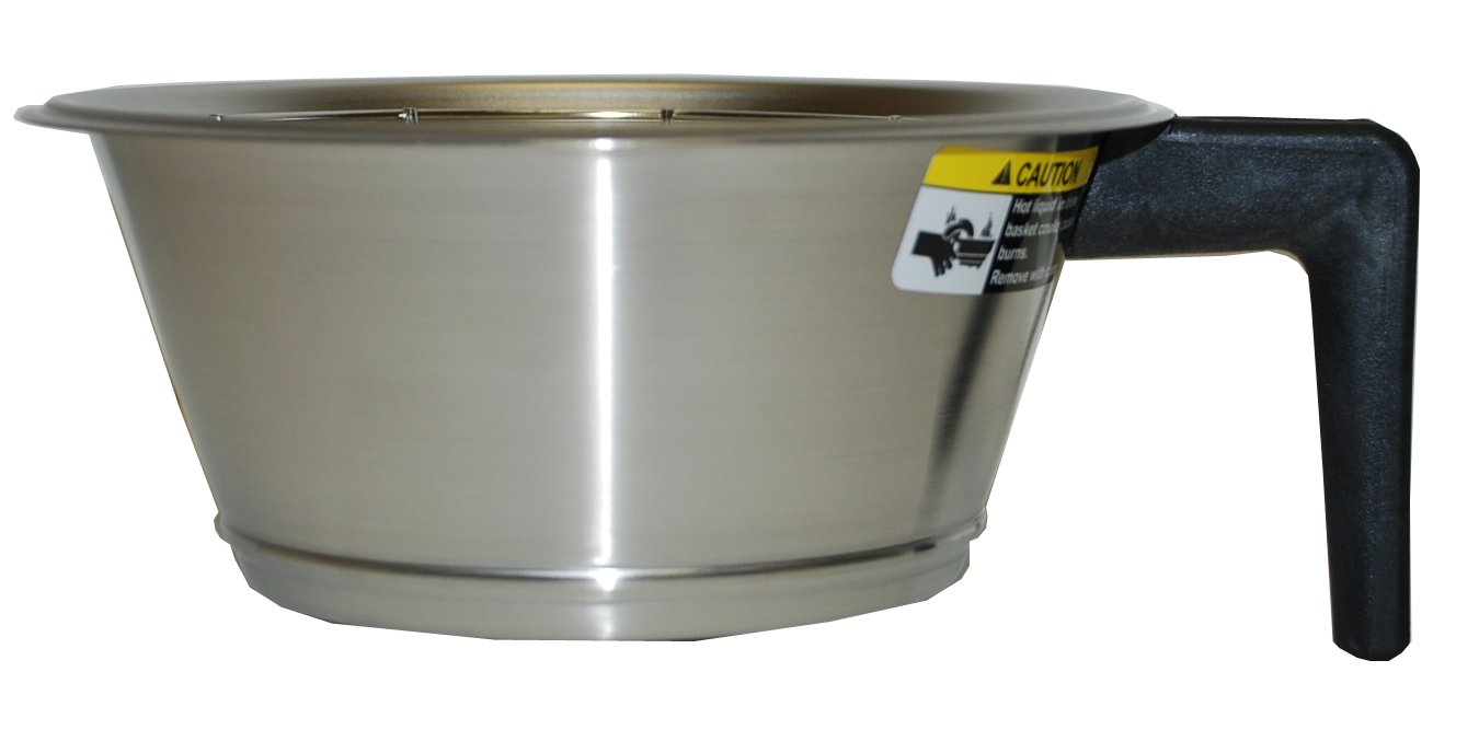 Grindmaster-Cecilware 71619 Stainless Steel Brew Baskets for Decanter & Airpot Brewers - Perfect for Coffee Shops, Offices & Catering Services