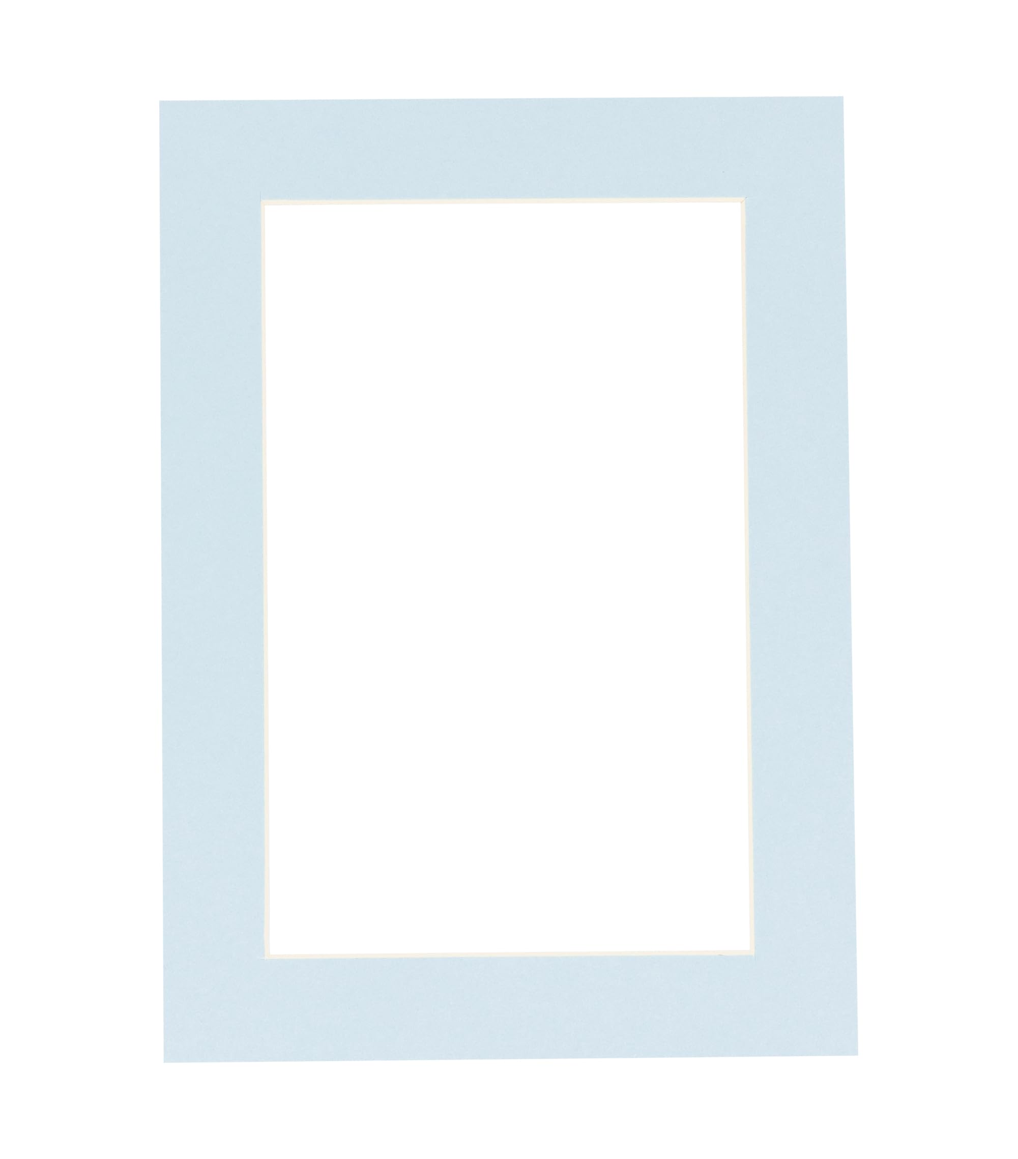 24x36 Acid-Free Baby Blue Precut Mat Board - Fits 28x40 Picture Frame | Premium Photo Matte for Family Photos, Artwork & Framing | Perfect for Home Decor, Gallery Displays & Professional Show Kits (Pack of 1)