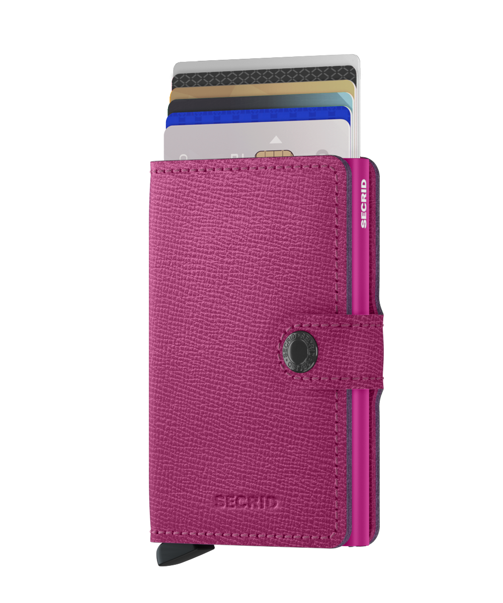 SECRID Miniwallet Crisple - Slim RFID Blocking Wallet for Men & Women | Compact & Secure Card Holder for Travel, Business & Everyday Use