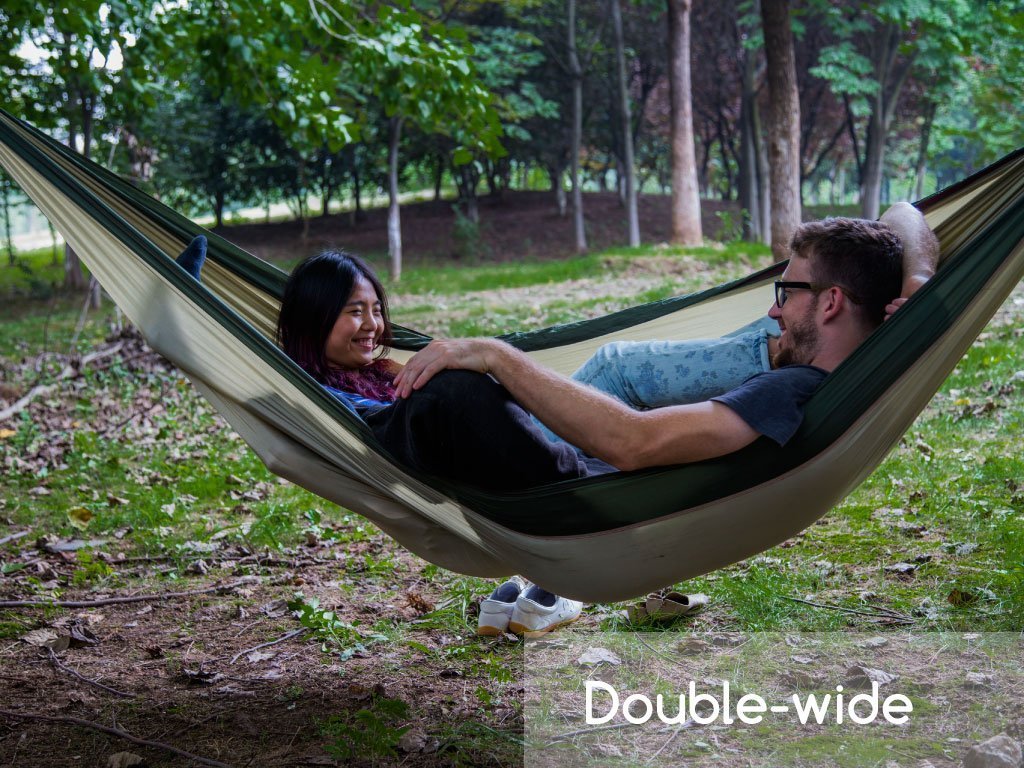 Double Wide Hammock Backpack - 25L Lightweight & Durable Travel & Camping Gear Bag for Hiking, Beach Trips and Outdoor Adventures