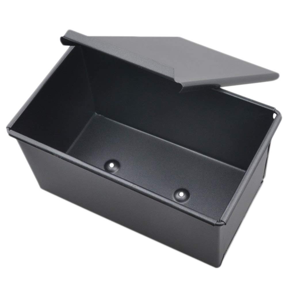 Hemoton Non-Stick Pullman Loaf Pan with Lid - 13x4x4 Inch Bread Baking Mold for Homemade Sandwich, Toast & Cake - Perfect for Kitchen Bakeware & Bread Making Enthusiasts