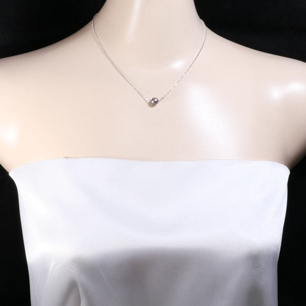 18K White Gold Pearl Necklace for Women - Elegant & Timeless Jewelry Gift for Brides, Anniversaries & Special Occasions