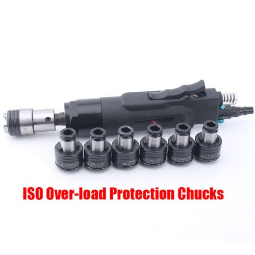 ISO M3-M12 Pneumatic Tapping Machine - High Precision Drill Tapping Tool for Metalworking | Perfect for CNC, Lathe & Workshop Applications