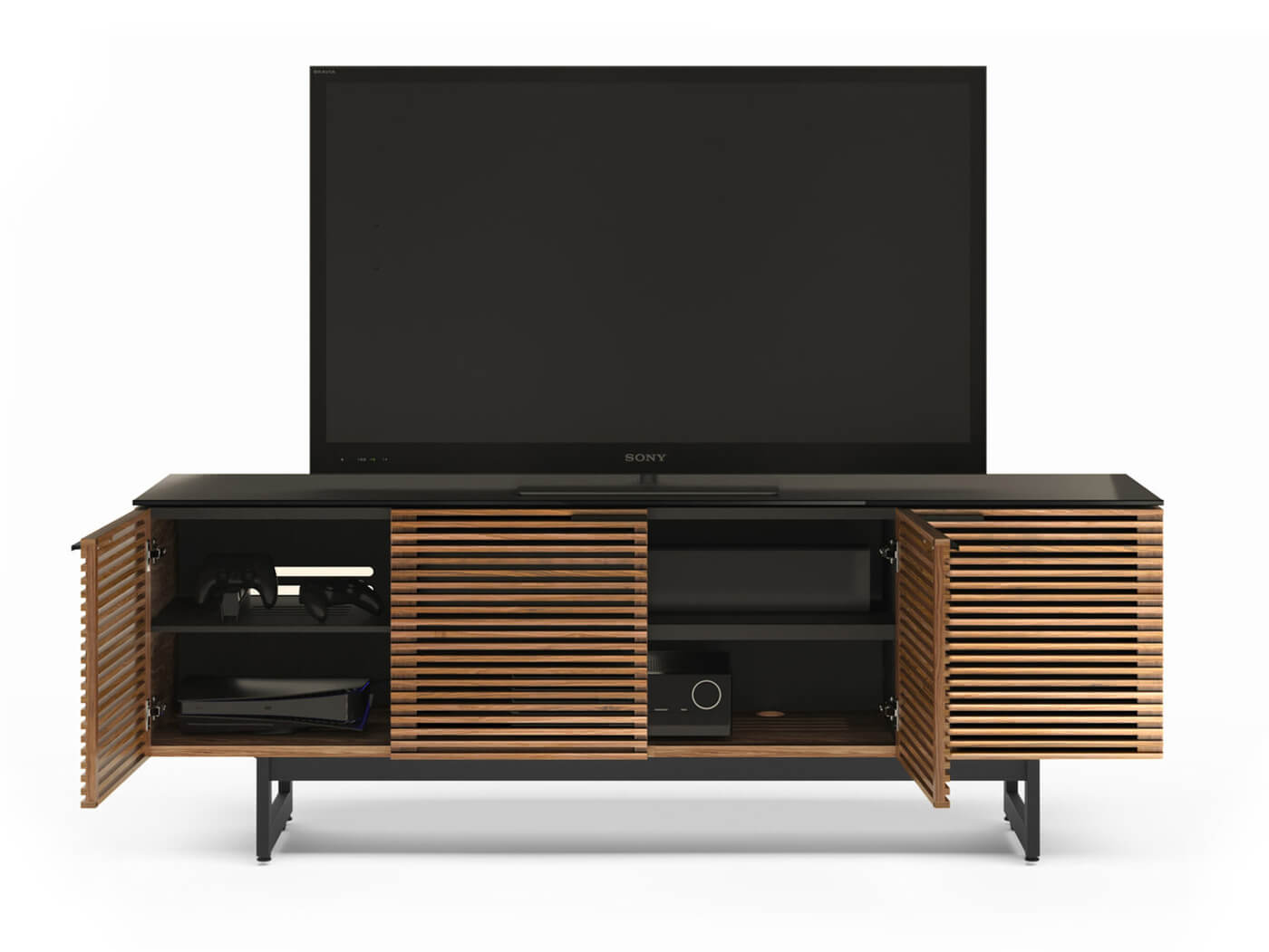 BDI Corridor 8179 Media Console - Modern TV Stand with Storage for Living Room, Home Theater & Entertainment Centers