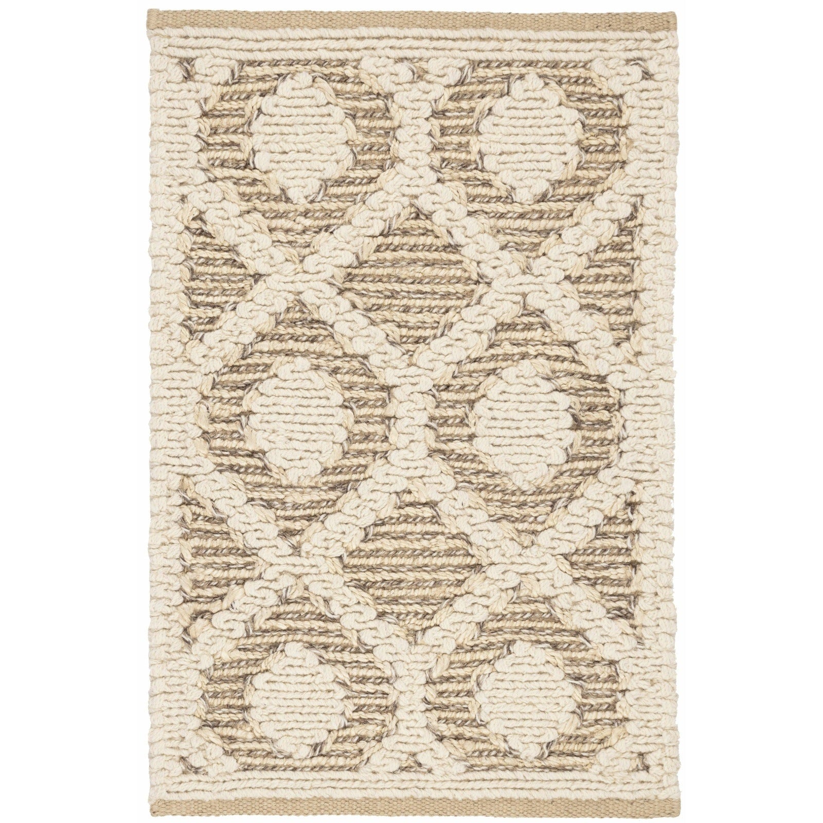 Dash & Albert Capri Soumak Woven Jute Rug - Natural Fiber Area Rug for Living Room, Bedroom & Dining Room - Eco-Friendly Home Decor