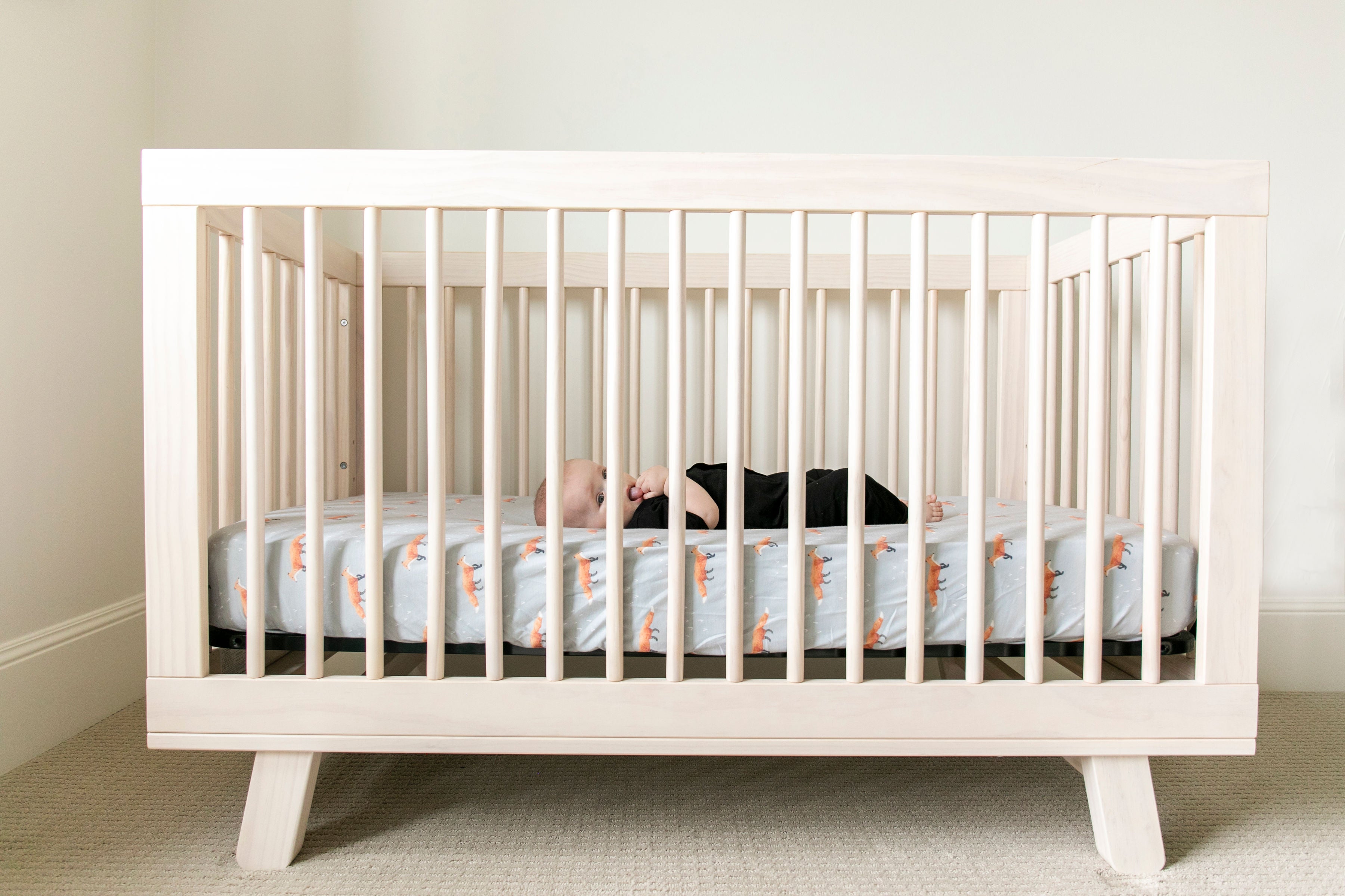 Premium Soft Knit Fitted Crib Sheet - Breathable Baby Bedding for Nursery - Copper Color - Perfect for Newborns, Toddlers & Daycare Use