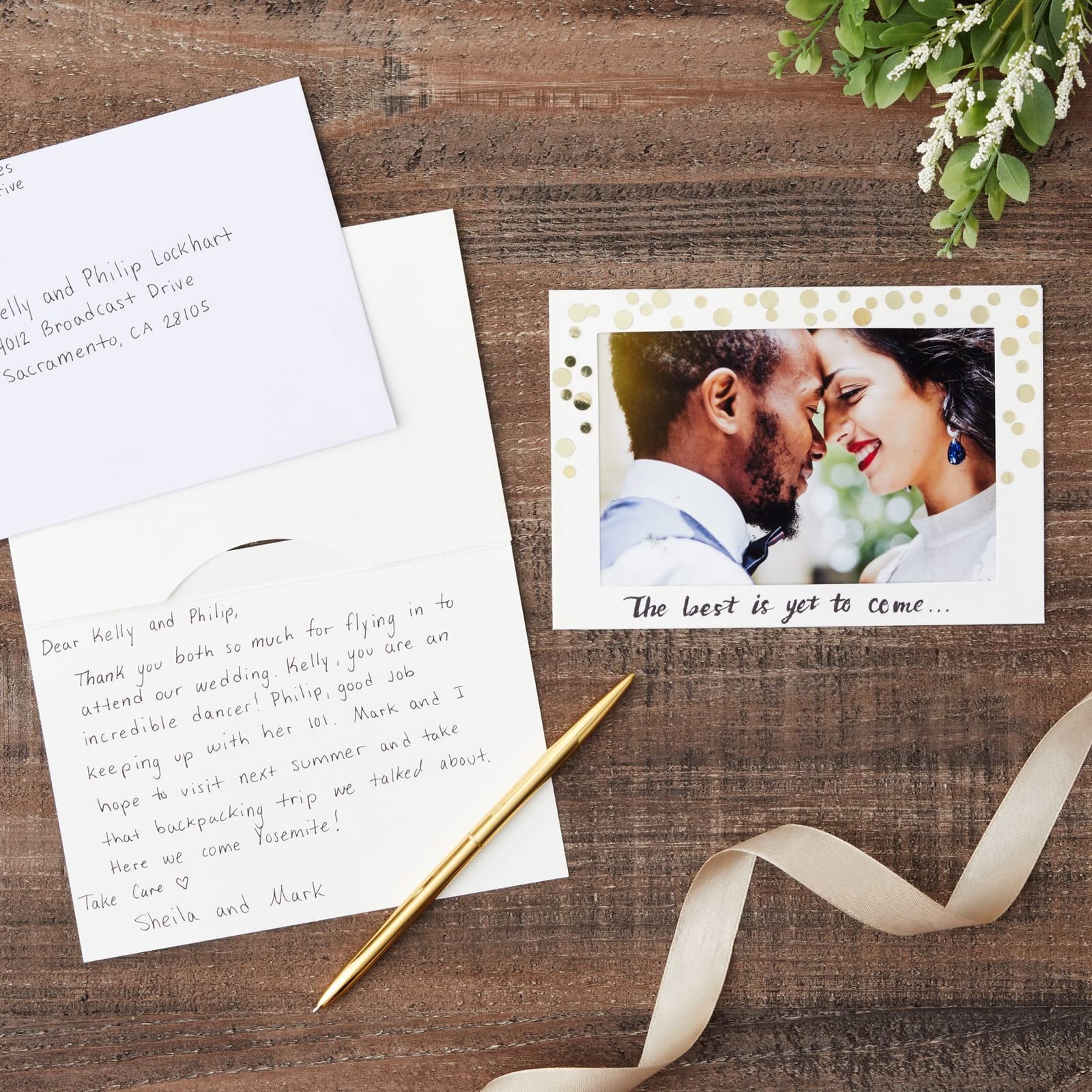 48 Pack 4x6 Photo Frame Greeting Cards with Envelopes - Elegant Textured Ivory Cardstock for Wedding, Graduation & Anniversary - Perfect for Photo Displays, Thank You Notes & Special Occasions