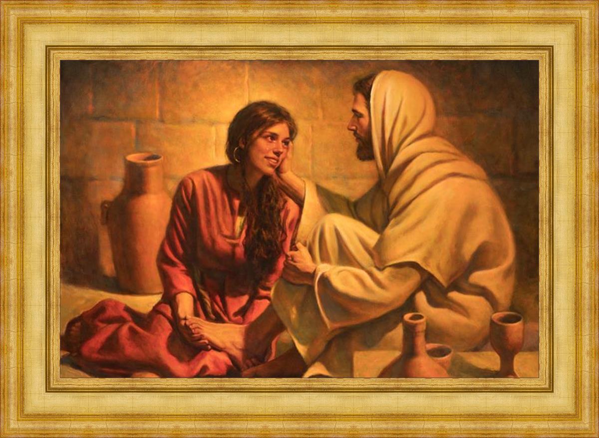 Forgiven By Del Parson - Premium Wall Art & Home Decor for Living Room, Bedroom, Office | Inspirational Christian Painting for Faith-Based Interiors