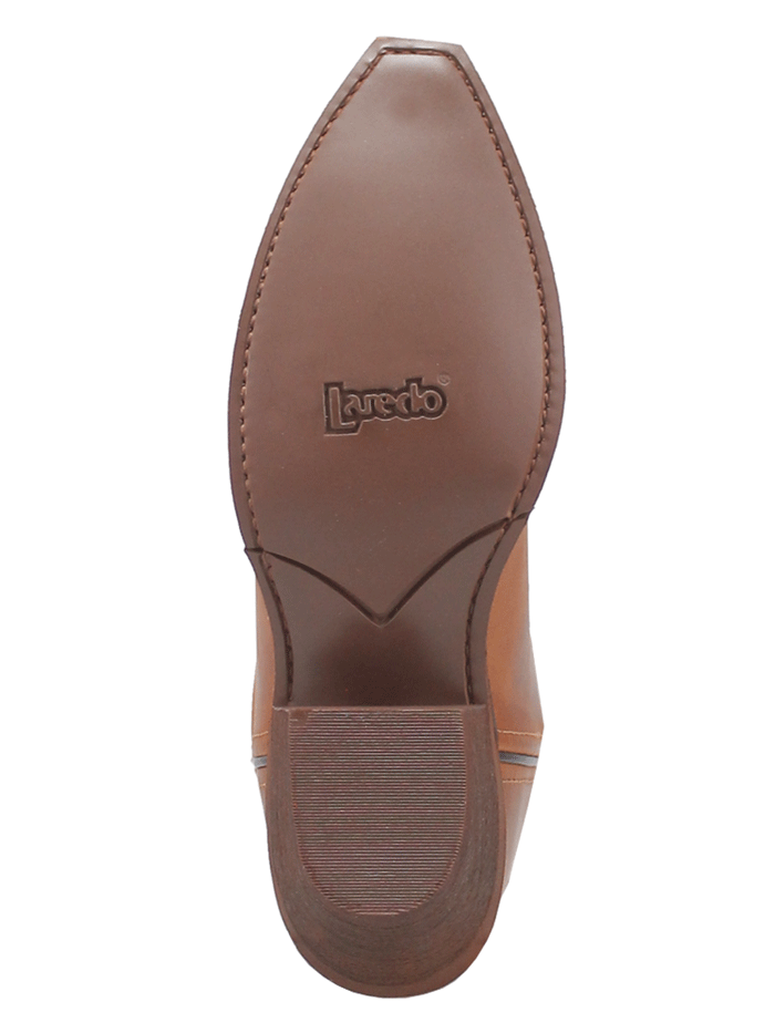 Laredo 52213 Women's FARAH Leather Boots in Honey Copper - Stylish Western Ankle Boots for Casual Outfits & Country Events