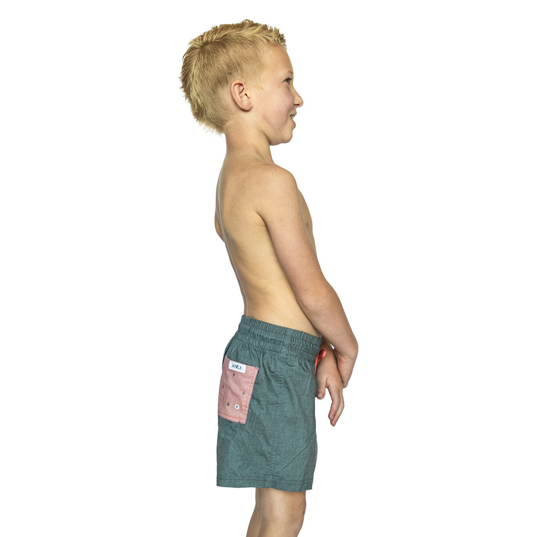 Boys' Reef Shorts - Quick-Dry Swim Trunks for Beach, Pool & Summer Outdoor Activities