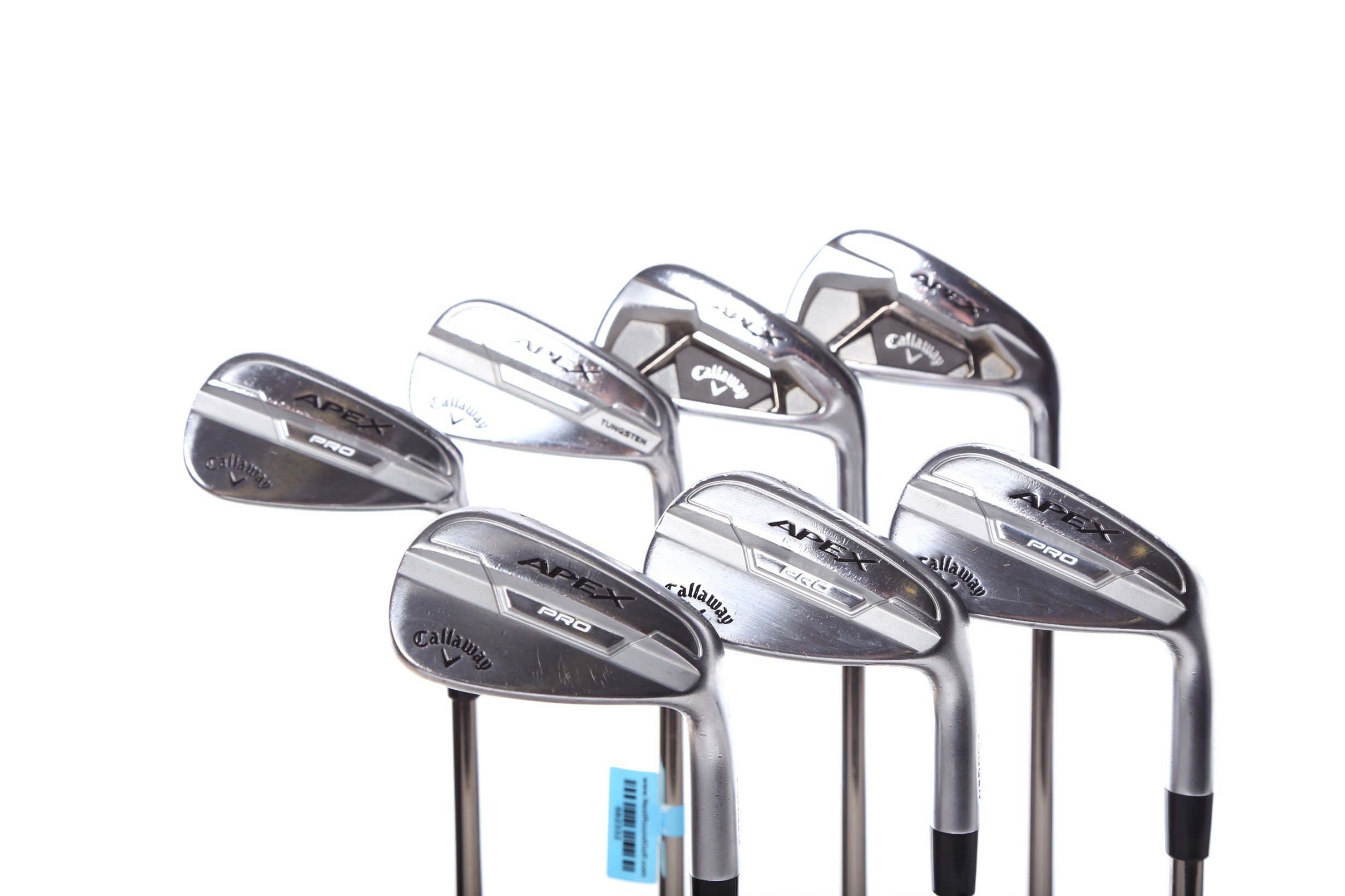 Used Callaway Apex 21 & Apex Pro 21 Combo Iron Set - Right Handed 5-PW, AW - Regular Flex Steel Shaft - Premium Golf Clubs for Men - Perfect for Driving Range & Tournament Play