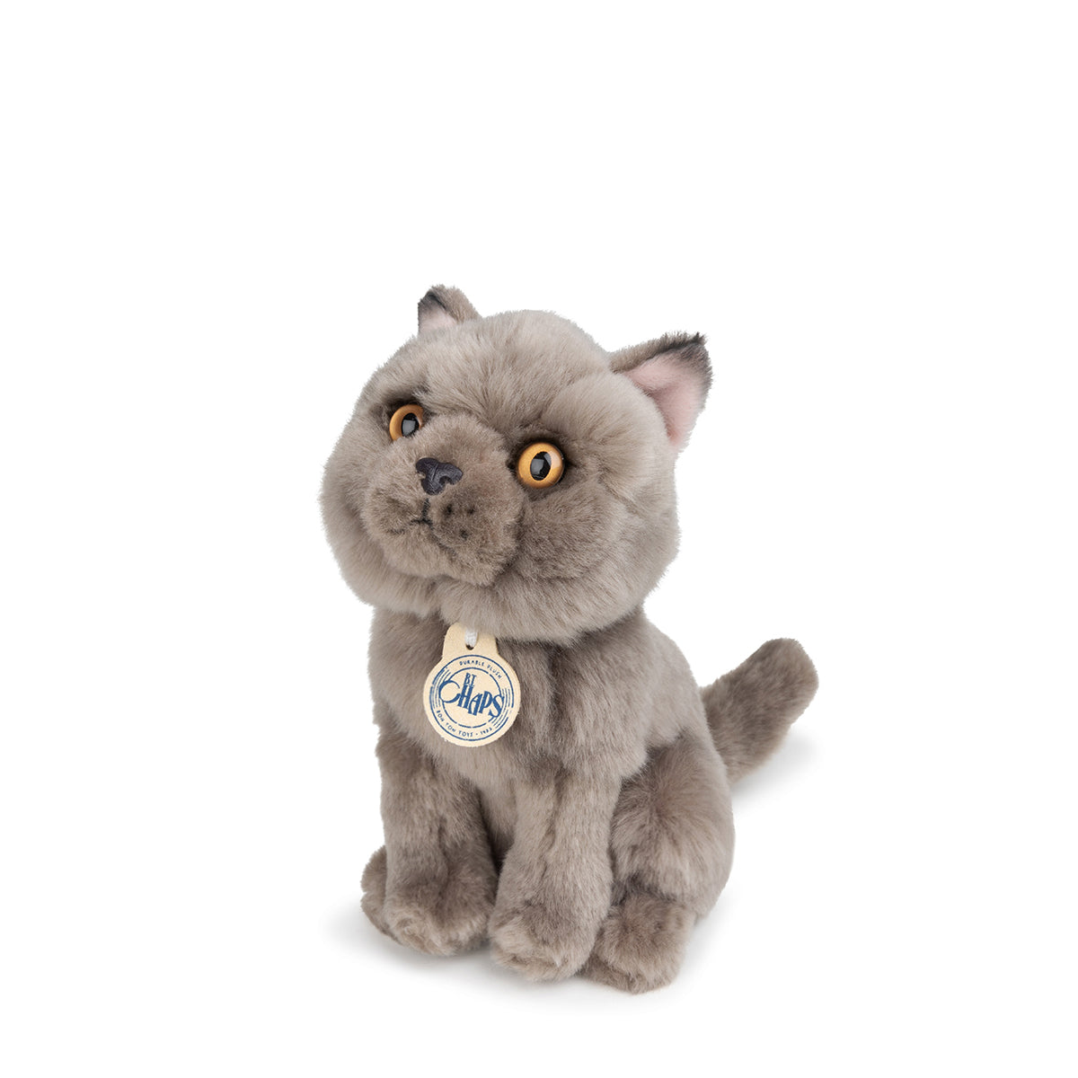 B.T. Chaps Freddy The British Shorthair Floppy Plush Toy in Gift Box - 17cm (6.5 inches) - Perfect for Cat Lovers, Birthday Gifts & Home Decor