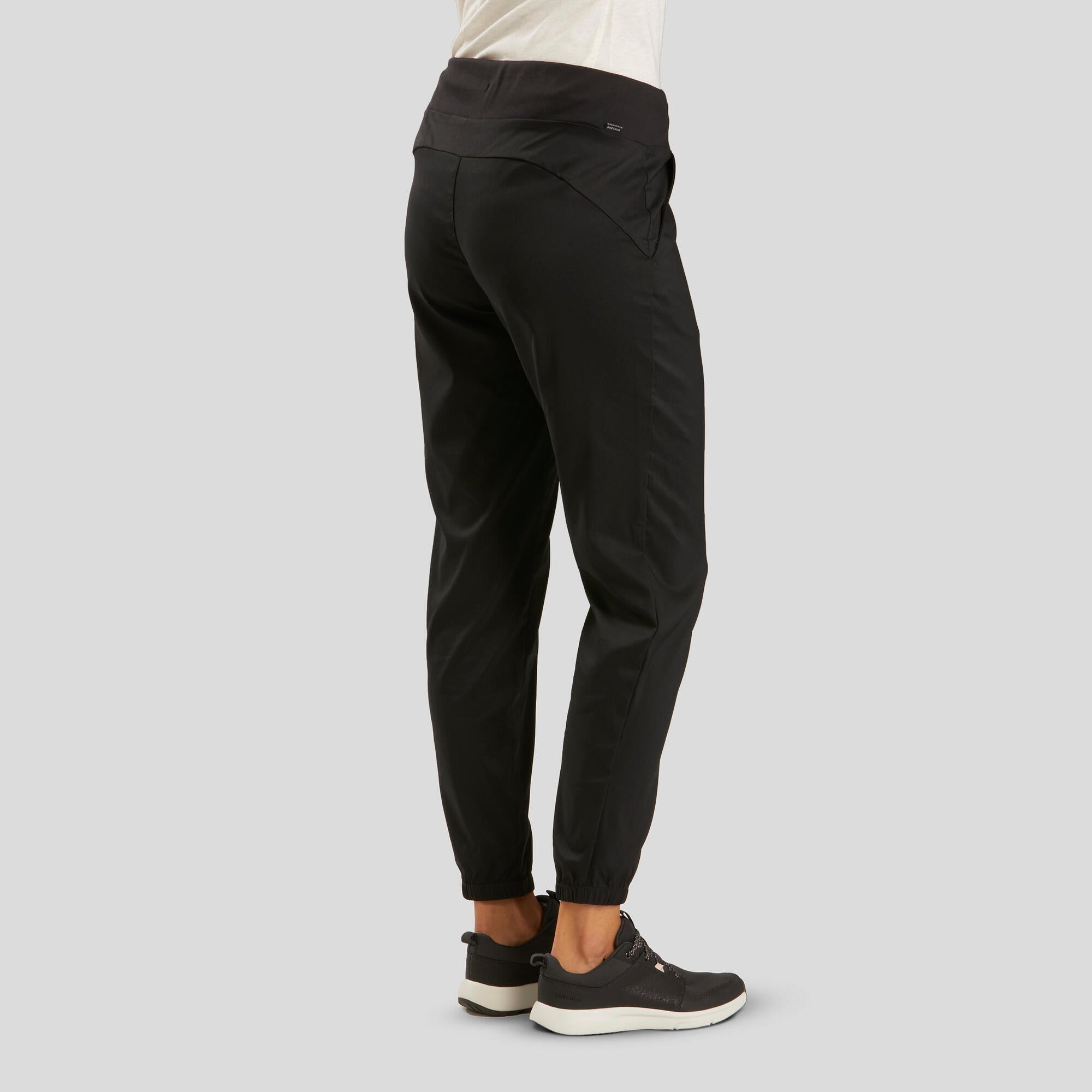 Quechua Women's NH100 Hiking Pants - Lightweight, Water-Resistant Outdoor Trekking Trousers for Hiking, Camping & Travel Adventures