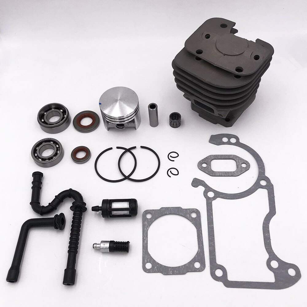 Stihl Chainsaw 024 MS240 42mm Replacement Piston Kit - Includes Cylinder, Piston, WT Gasket, Oil Seal & Bearing - High Hardness & Strength for Forestry & Tree Cutting