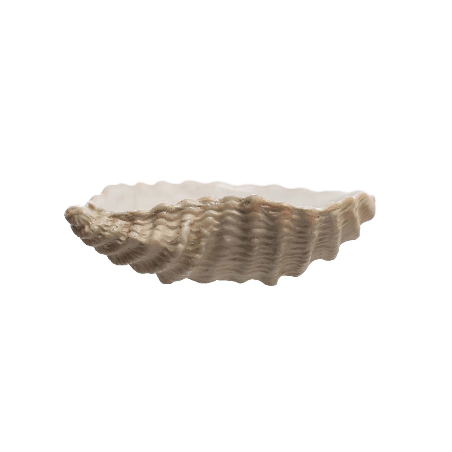Elegant Oyster Shell Trinket Dish - Perfect for Jewelry, Keys & Small Essentials | Boho Beach Decor for Bathroom, Dresser & Vanity Organizer
