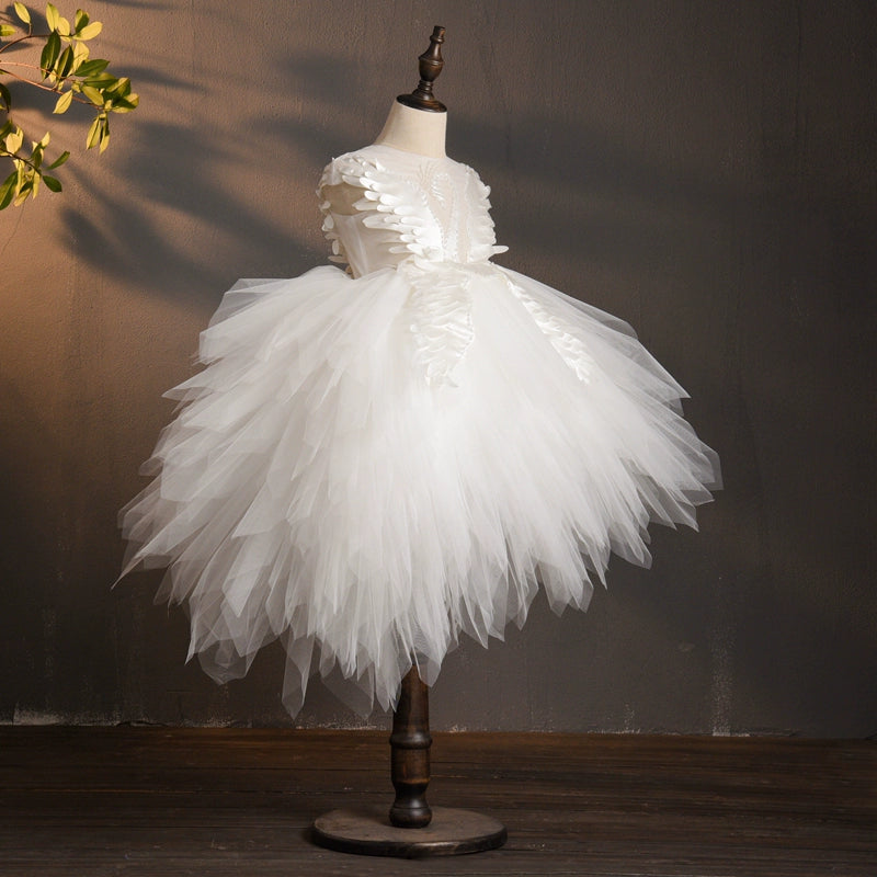 Elegant Baby Girl Puffy Birthday Dress for Toddlers - Princess Party Gown for Beauty Pageants & Special Occasions | Perfect for Birthday Celebrations, Photo Shoots & Pageant Events