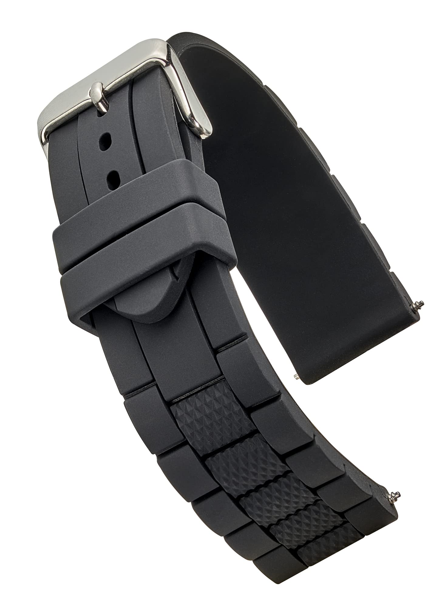 Durable Silicone Watch Band for Men & Women - Waterproof Sport Strap for Smart & Traditional Watches | Outdoor & Fitness Use