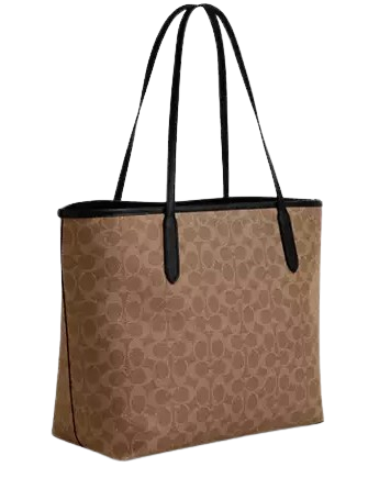 Coach Cosmic City Tote Bag - Signature Canvas with Rexy Print | Stylish Designer Handbag for Women | Perfect for Work, Travel & Everyday Use