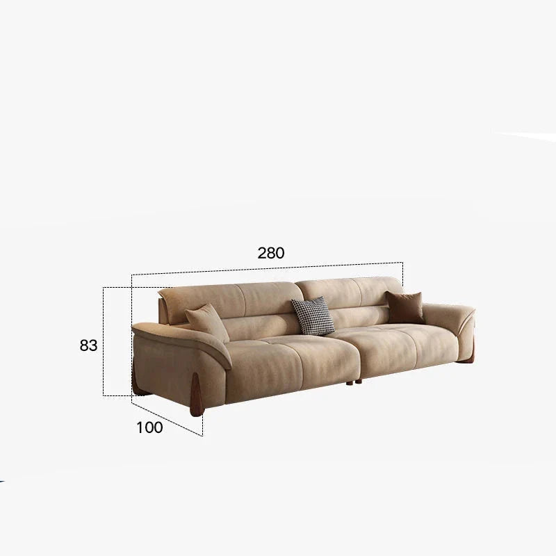 Premium Leather Pouf Ottoman - Modern Footrest & Extra Seating for Living Room, Bedroom, or Nursery - Soft & Durable Home Decor Accent
