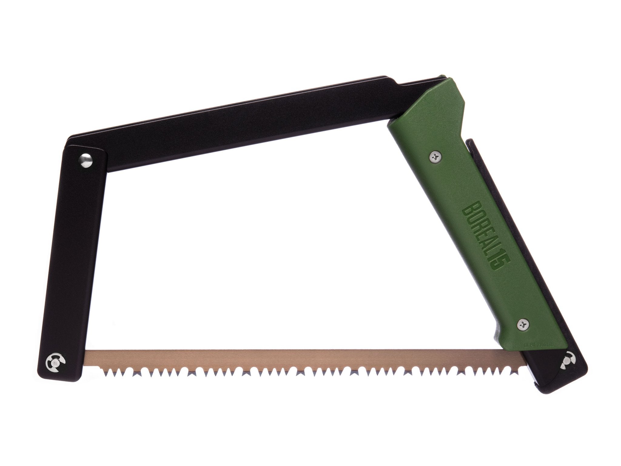 Agawa Canyon Boreal 15 Folding Saw - Compact & Durable Camping Saw for Bushcraft, Woodworking, and Outdoor Survival - Perfect for Backpacking, Hunting, and Emergency Preparedness