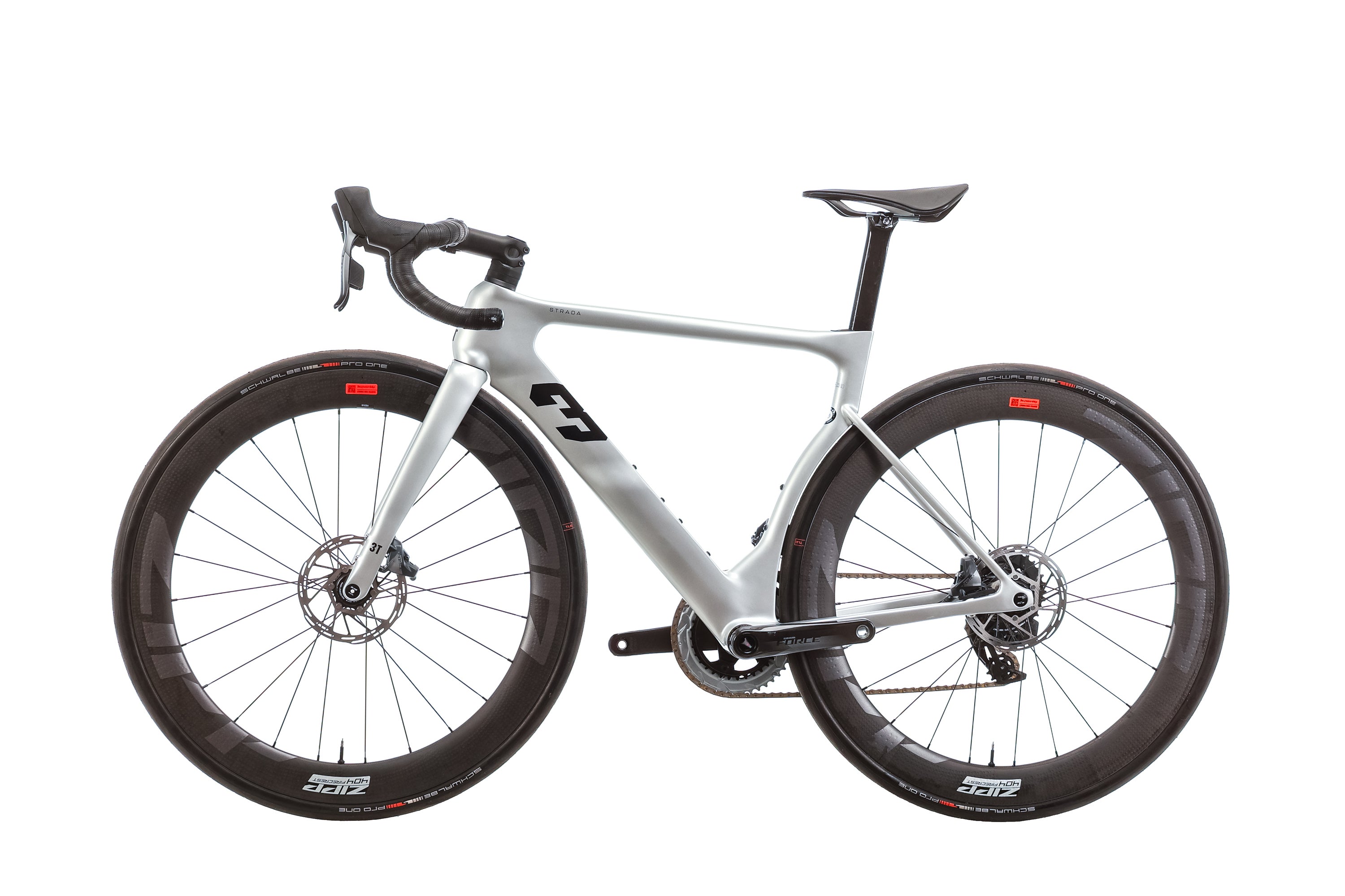 3T Strada Force D2 AXS Road Bike 2023 - 51cm Lightweight Carbon Frame | High-Performance Road Cycling for Racing & Endurance Training