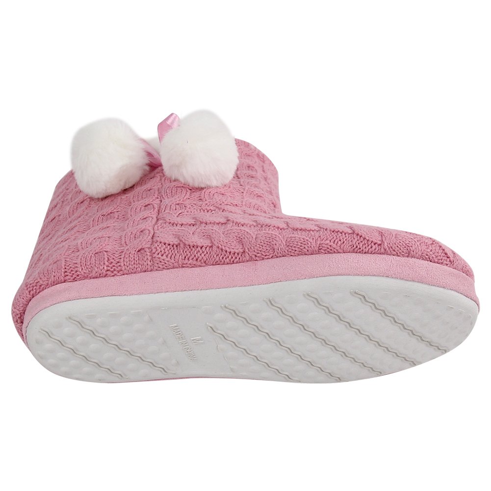 Women's Soft Fleece Plush Warm Indoor House Slippers - Cozy Winter Booties for Home, Lounge & Relaxation - Non-Slip Comfortable House Shoes for Women
