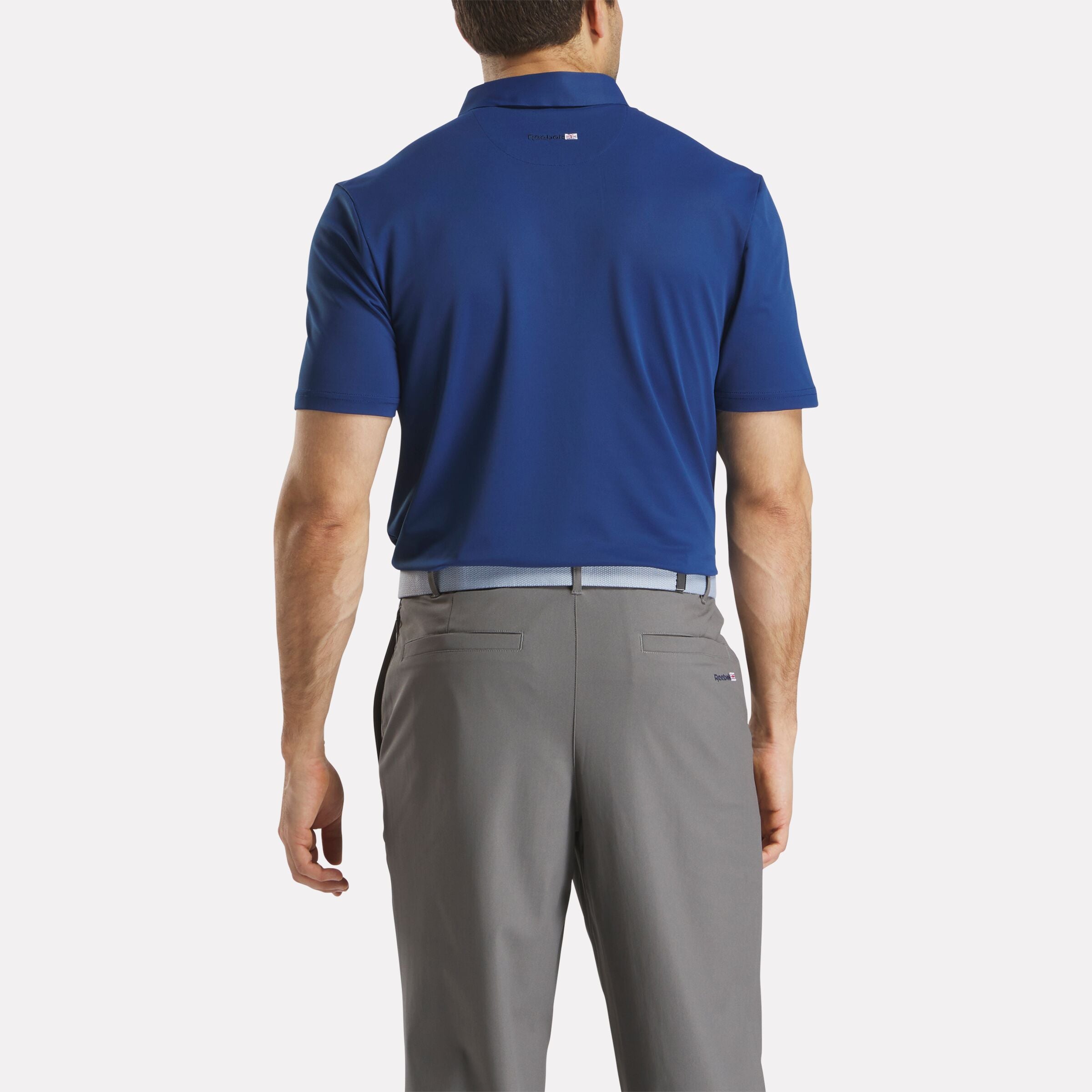 Men's Colorblock Bonded Collar Polo Shirt - Stylish Casual & Business Wear for Work, Golf & Outdoor Activities
