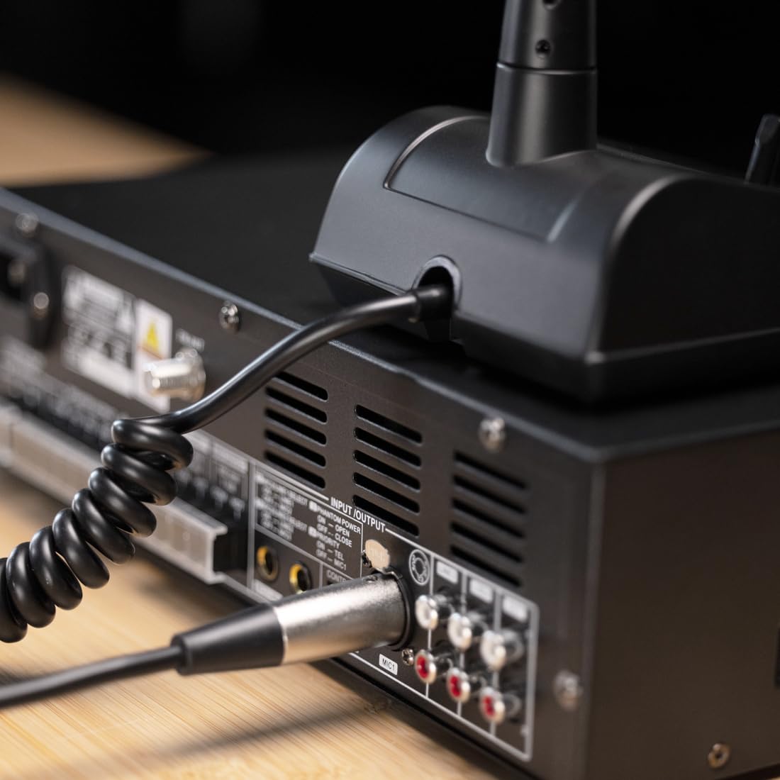 Pure Resonance Audio PTT1 Desktop Push to Talk Microphone - Professional USB Microphone for PC, Gaming, Streaming & Conference Calls - Perfect for Discord, Zoom & Online Meetings